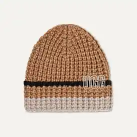 Waffle Stripe Beanie