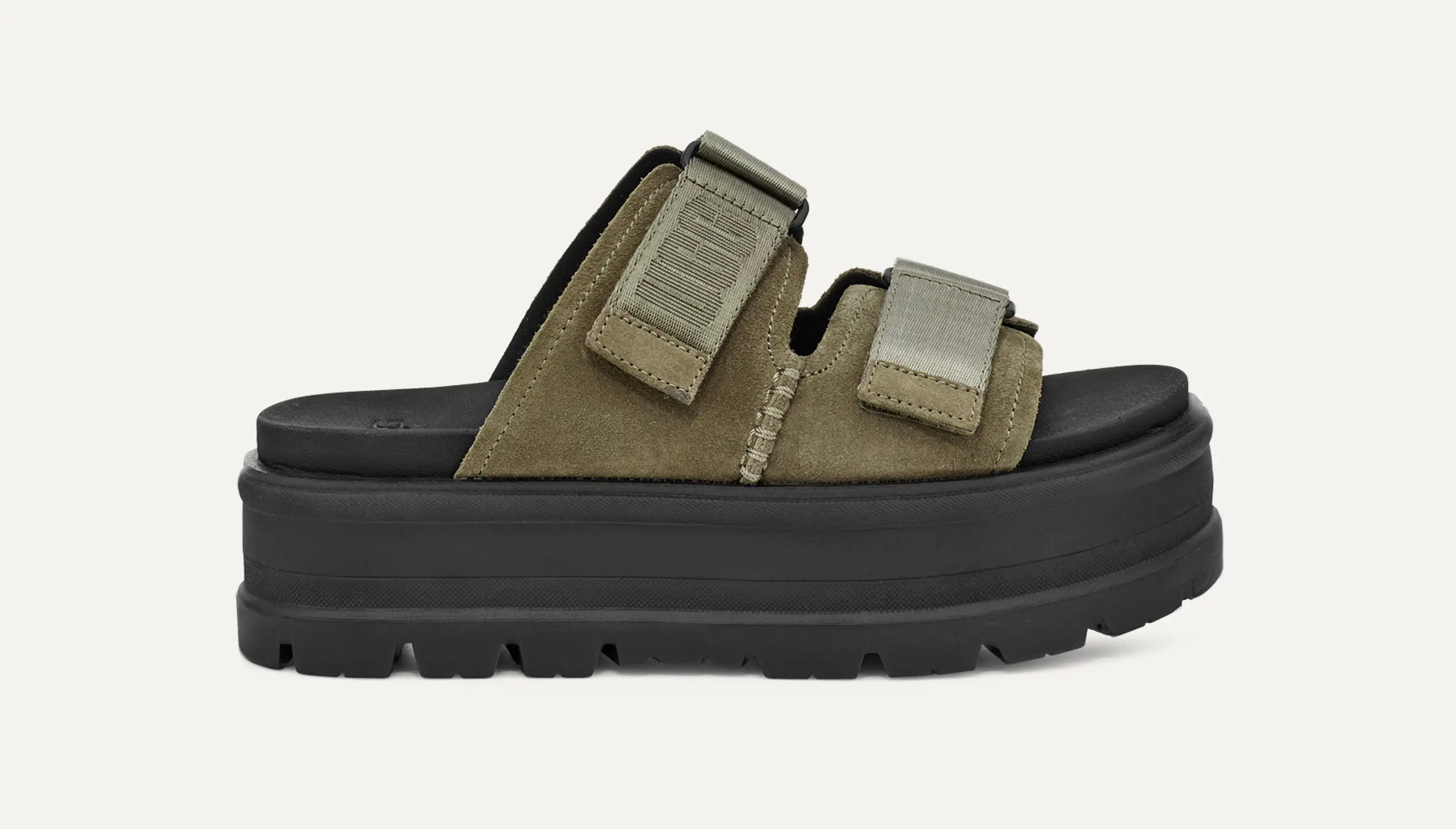 Ugg Clem Platform Sandals Women's Clem Suede Slide