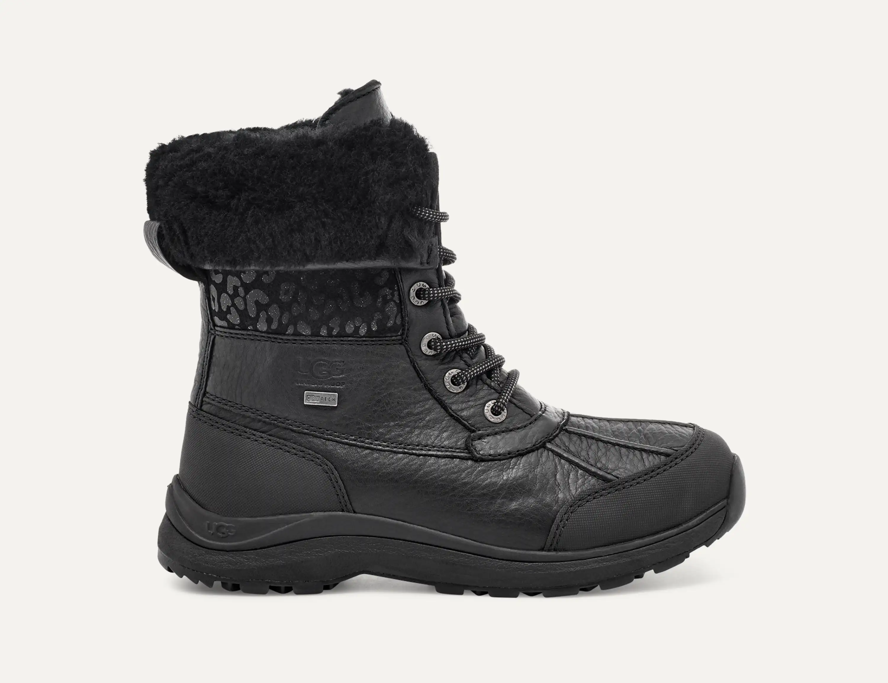 [mieka-leo]UGG エスニック柄ムートンブーツ ブラック mieka-leo様専用]UGG エスニック柄ムートンブーツ ブラック