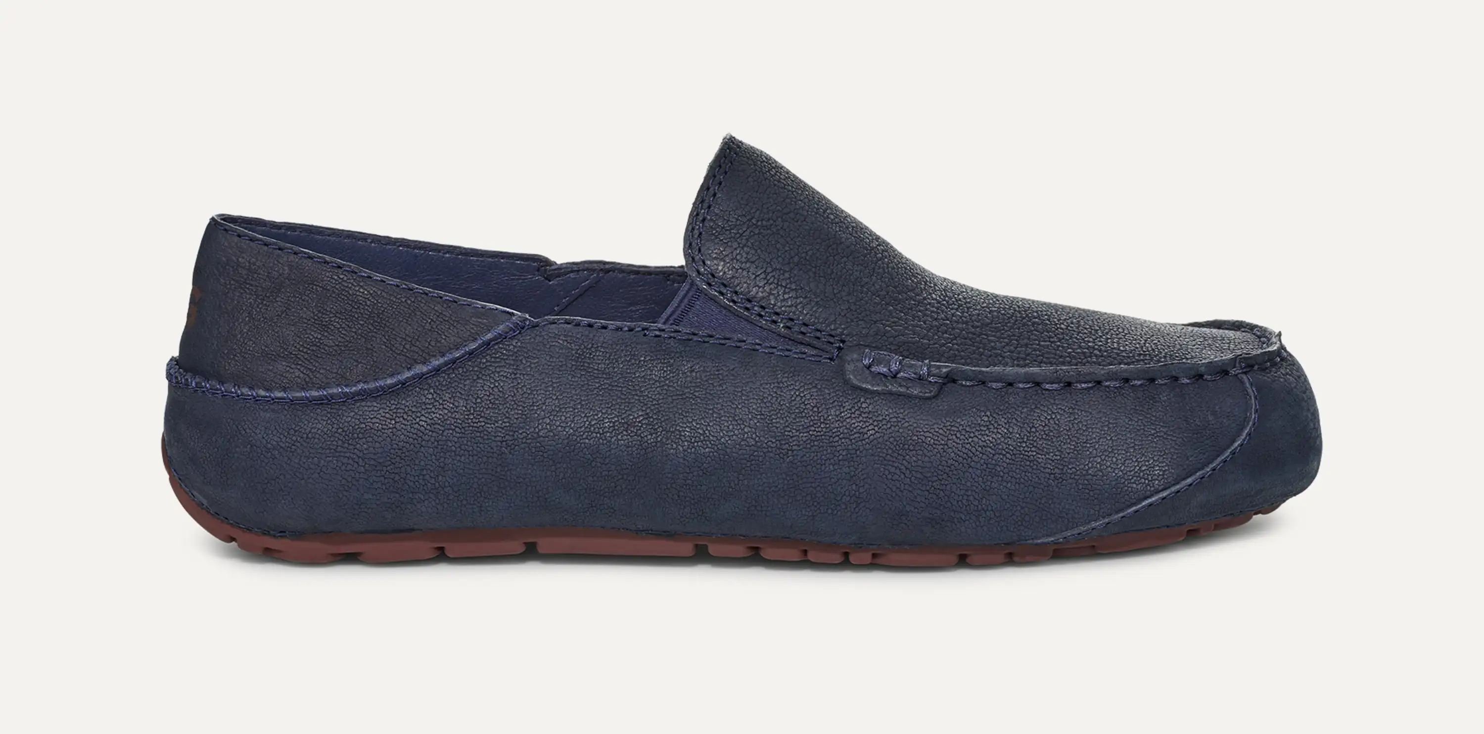 UGG Men’s Upshaw Leather Slip-on Loafer/ Slippers Interchangeable Insoles Size 8 UGG Upshaw Mole Shoes - Men main image 2