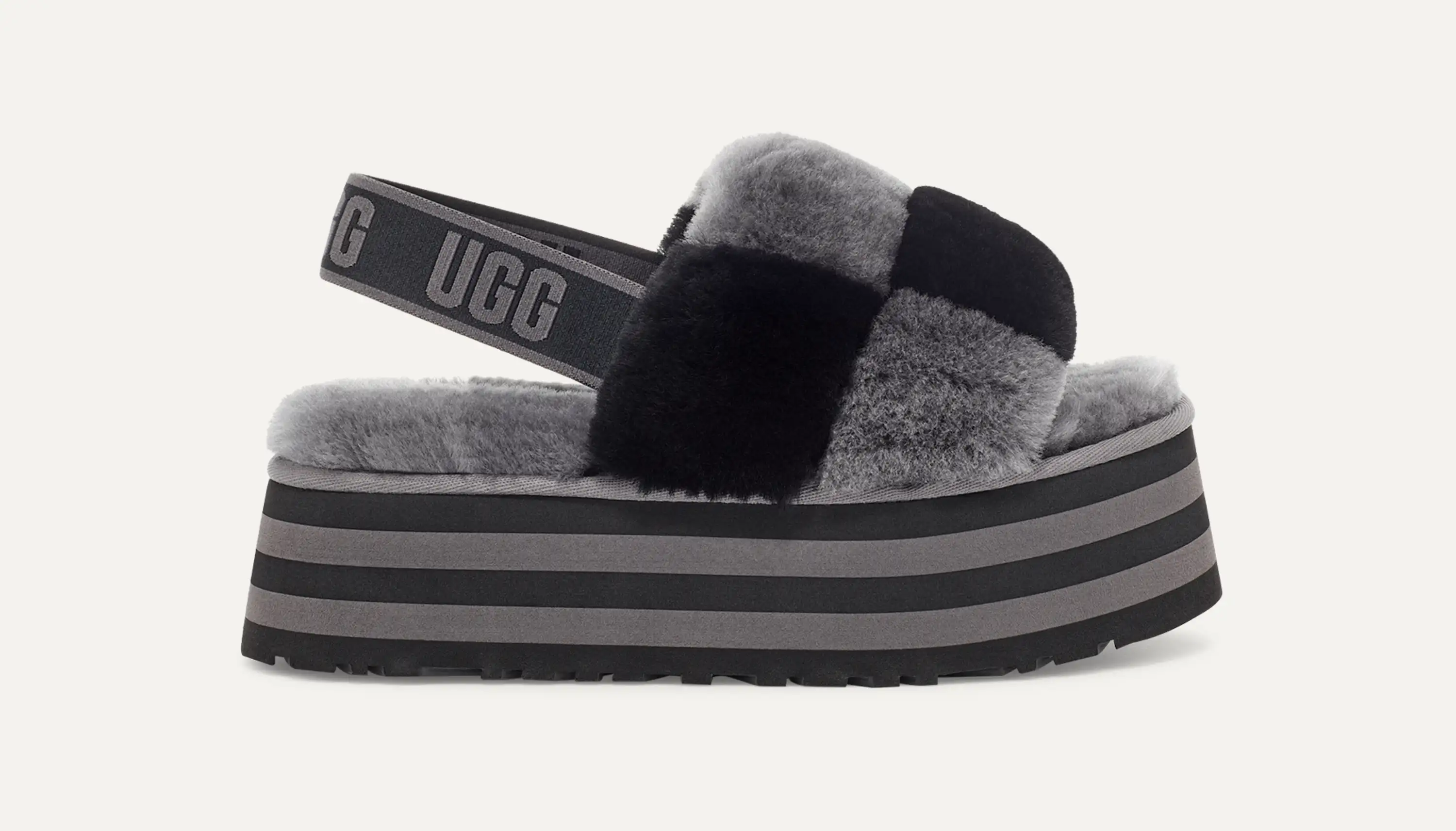 UGG(アグ) DISCO CHECKER SLIDE レディース シューズ UGG® W Disco Checker Slide for | UGG® Switzerland