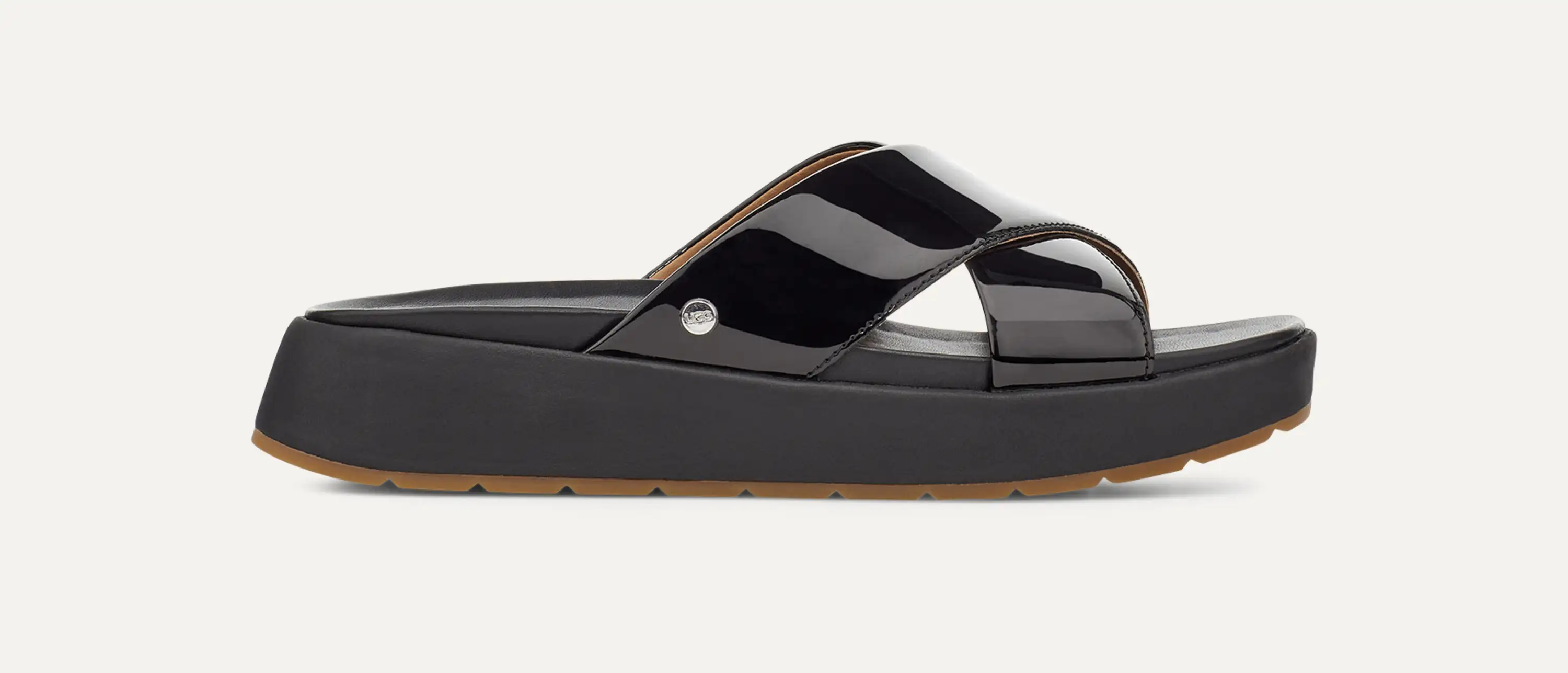 yko アグ UGG エミリー Emily UGG Australia サンダル レディース アグ 夏 黒 白 ブラック
