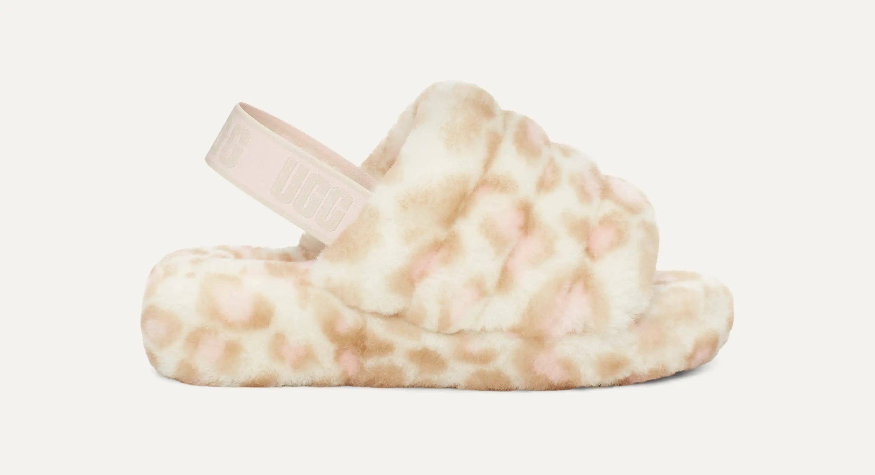 【UGG】Fluff Yeah Slide Panther プリント スリッパ ふわふわ★ Fluff Yeah Slide Panther Print Slipper | UGG®