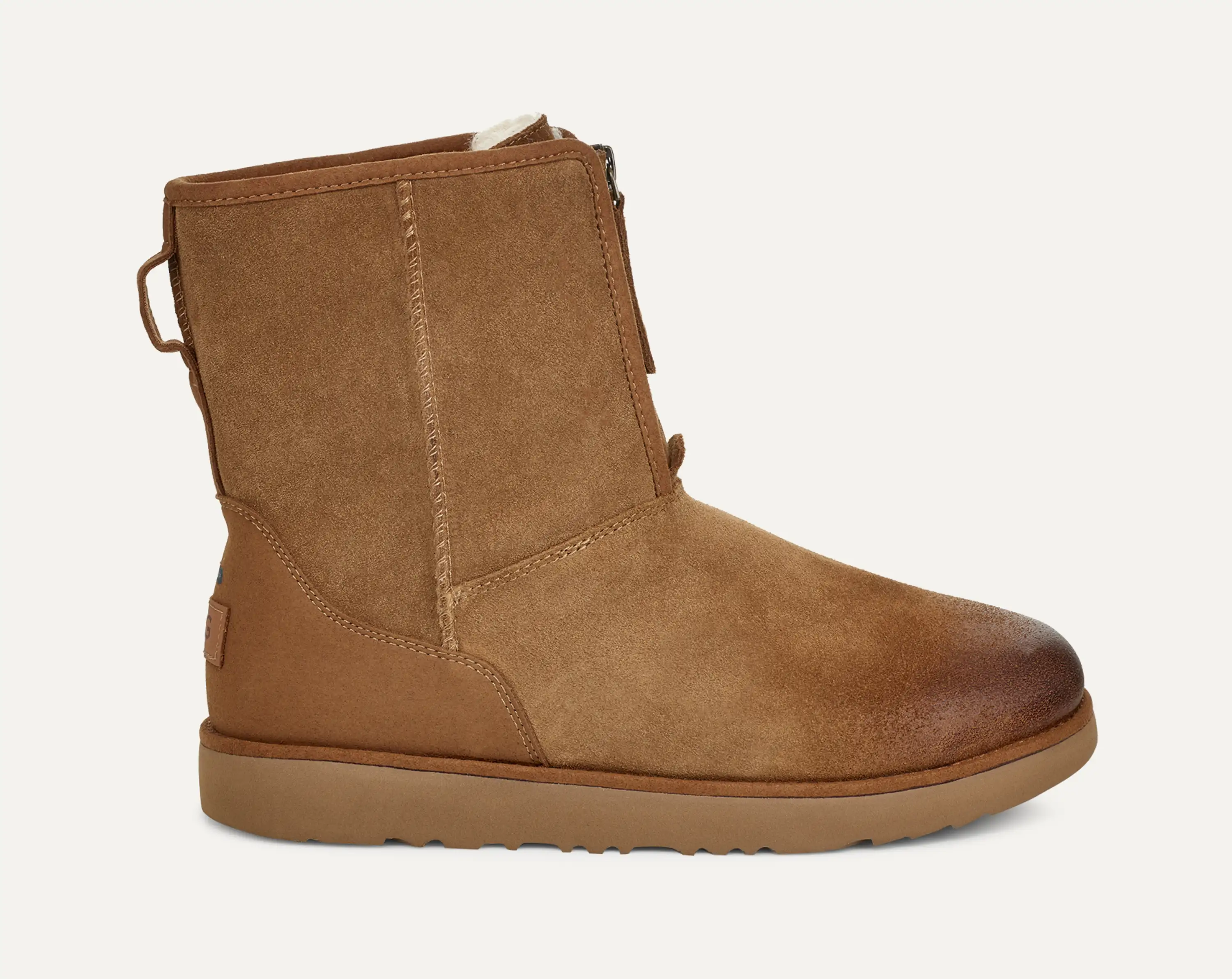 Stiefel Ugg Classic Short Zip Braun UGG® Classic Short Front Zip