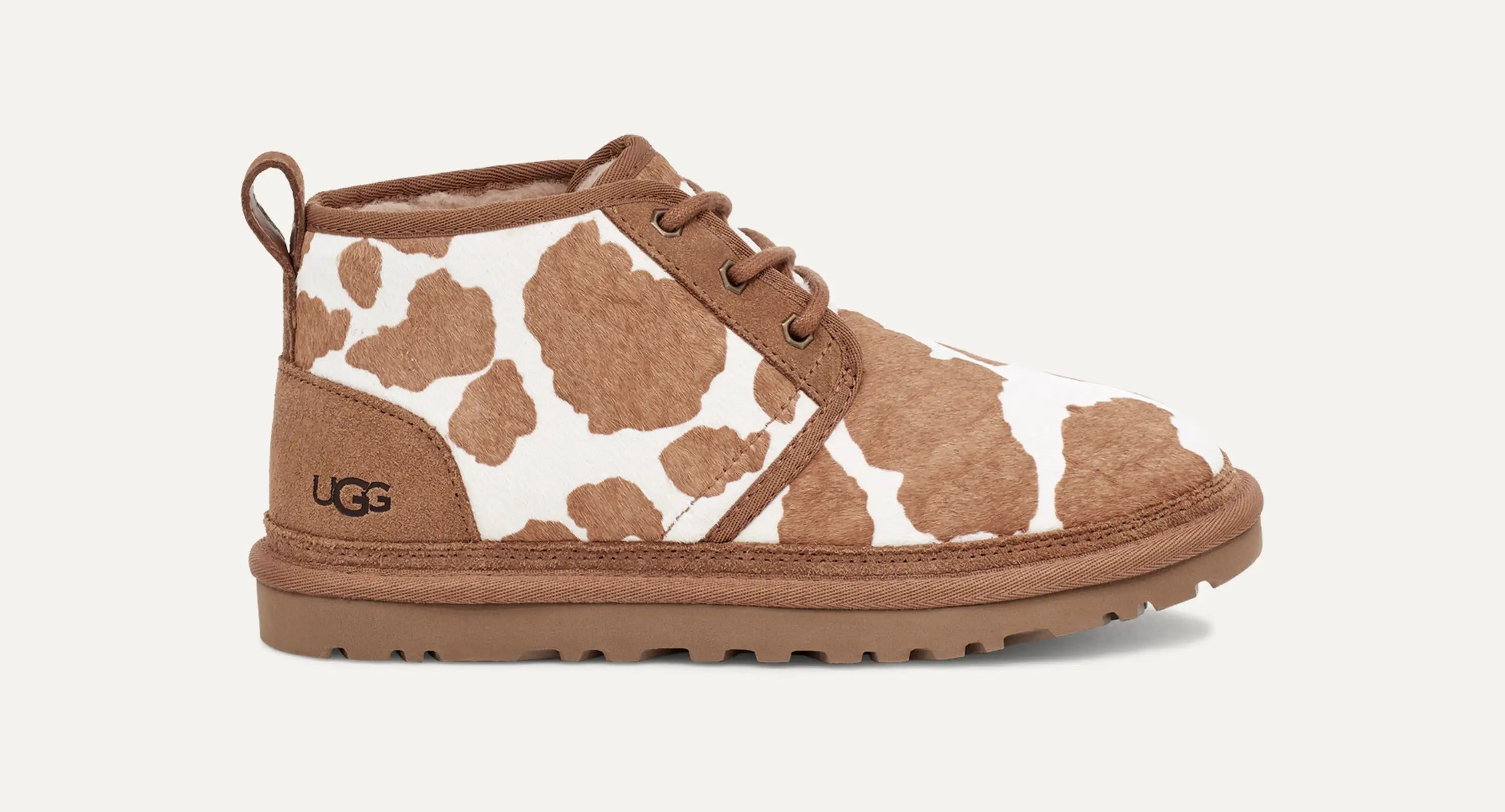 Neumel Cow Print Slipper | UGG®
