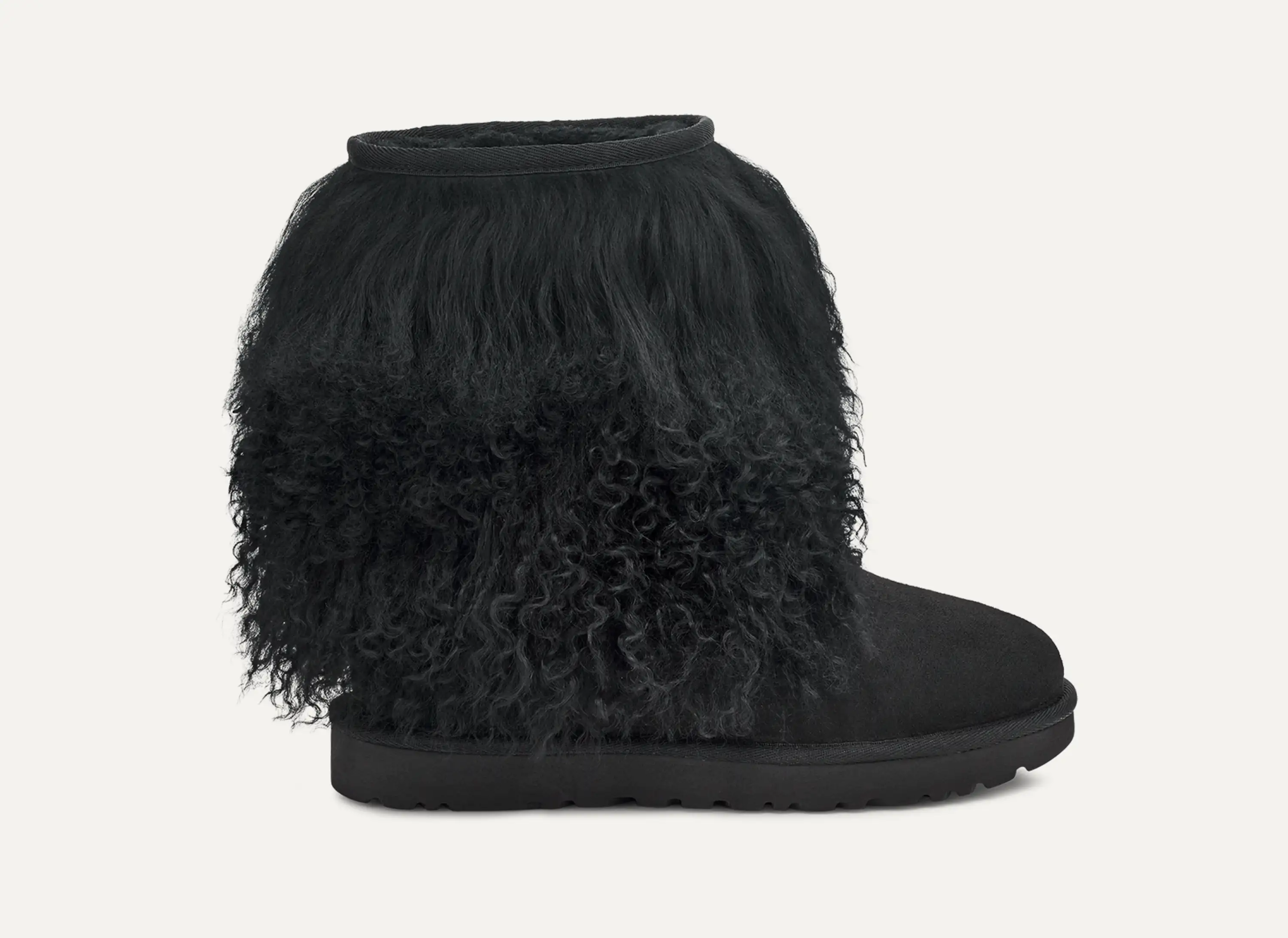 Ugg Shoes Ugg Womens Classic Cuff Short Boots Geyser With Fur Ugg