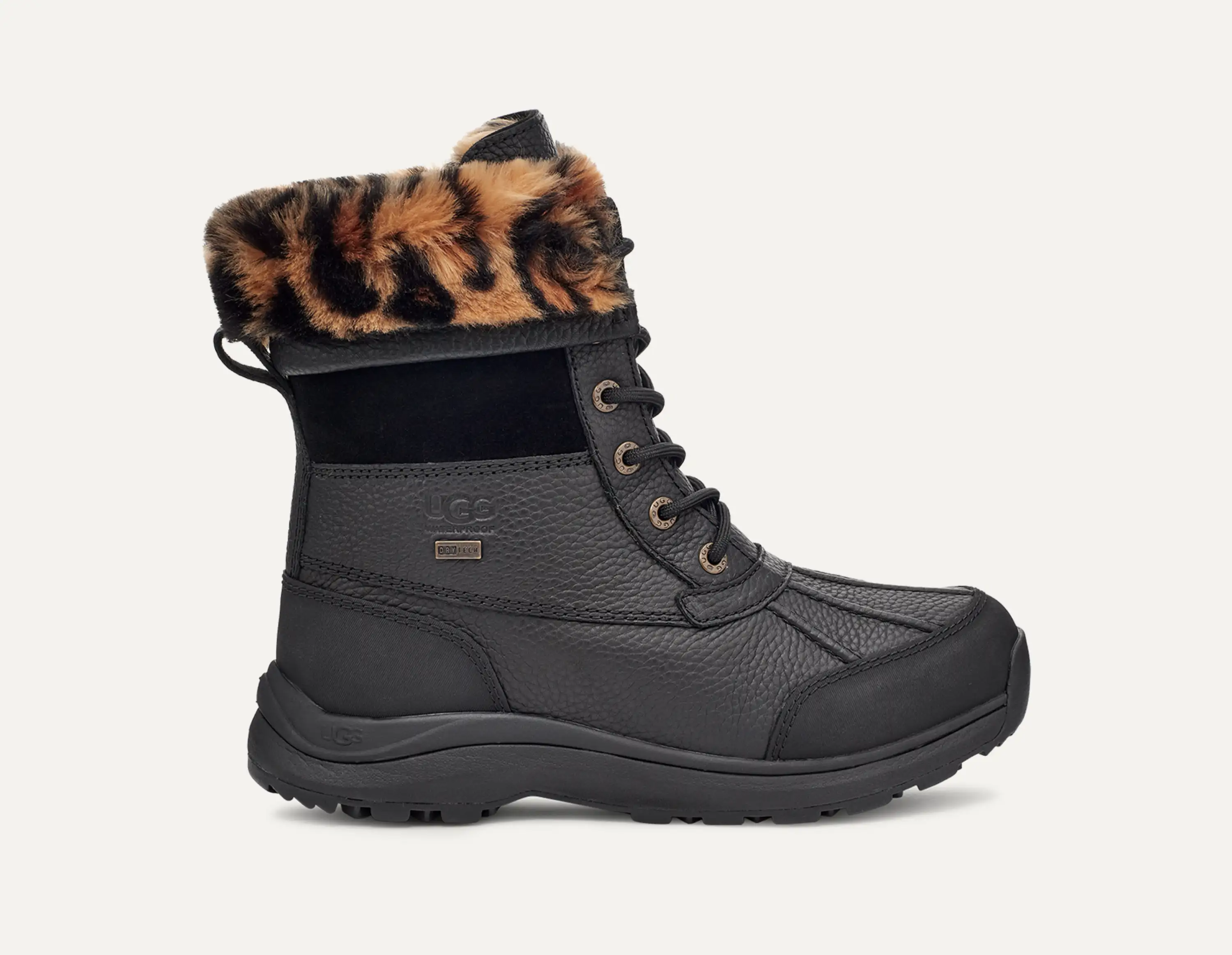 [mieka-leo]UGG エスニック柄ムートンブーツ ブラック UGG® Adirondack Boot III Panther for Women | UGG®