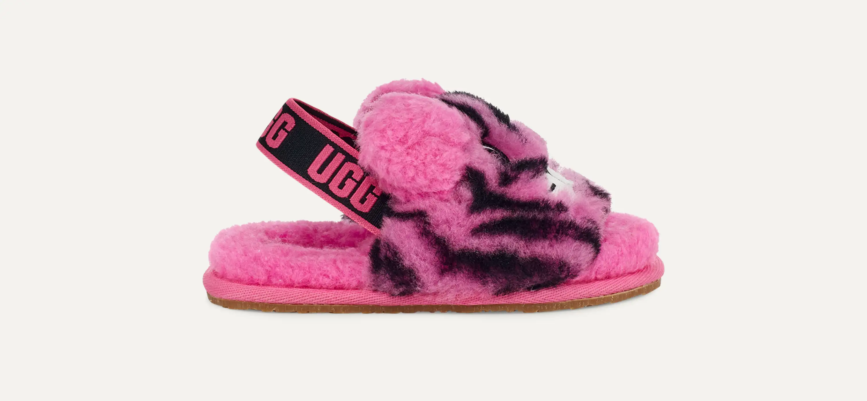 Pink Ugg Slides Fluff Yeah Slide For Babies Fluff Yeah Slide Tiger