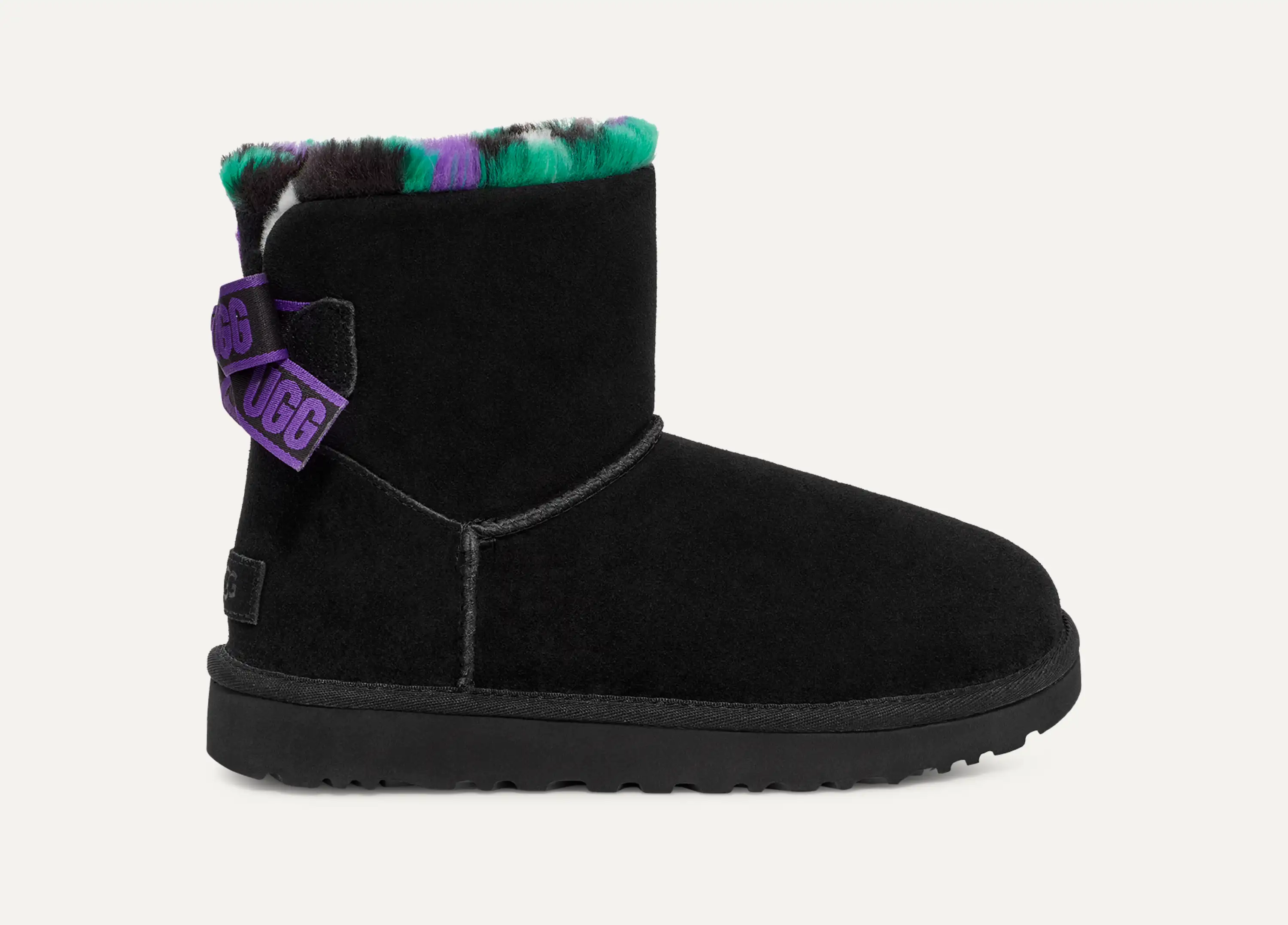 アグ22.5ugg MINI BAILEYBOW PLAID アグ　ブーツ Mini Bailey Bow Plaid Punk Boot | UGG®