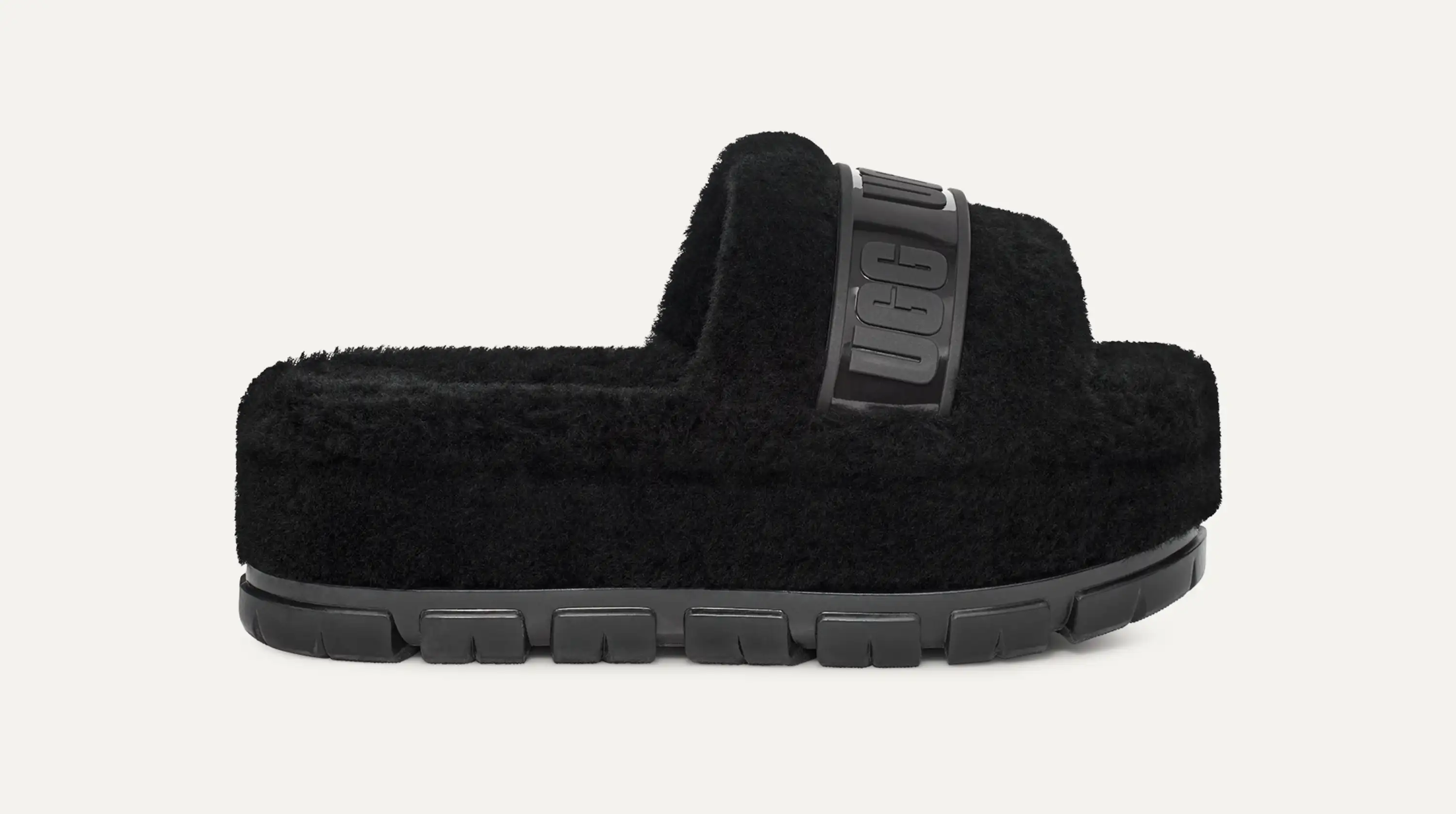 SALE!!【UGG】FLUFFITA SLIPPER☆厚底☆サンダル☆可愛い☆ SALE【厚底ふわふわ】アグUGG Fluffitaスリッパサンダル (UGG
