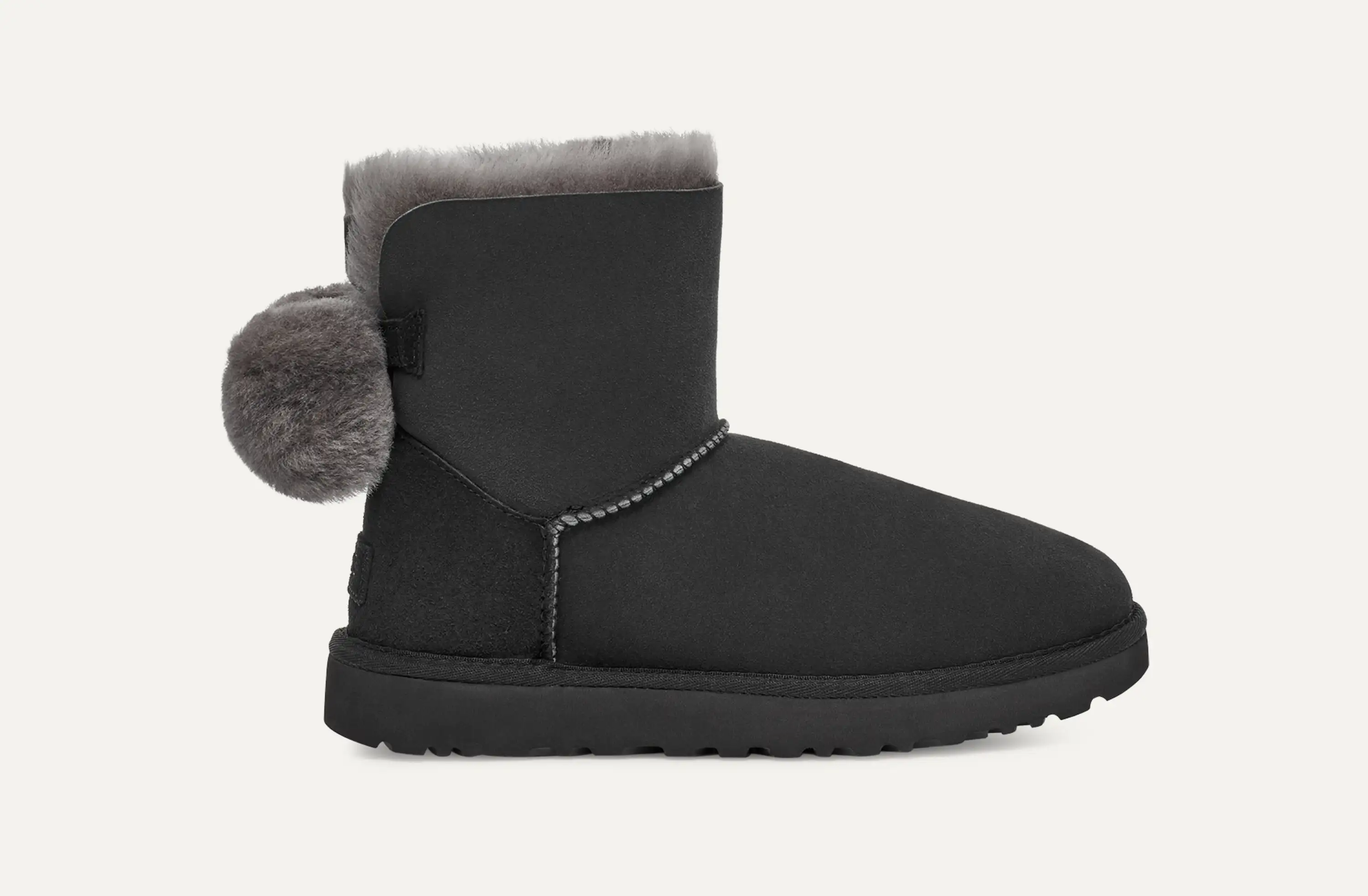 UGG® Mini Bailey pluizige laars met strik voor Dames | UGG® NL