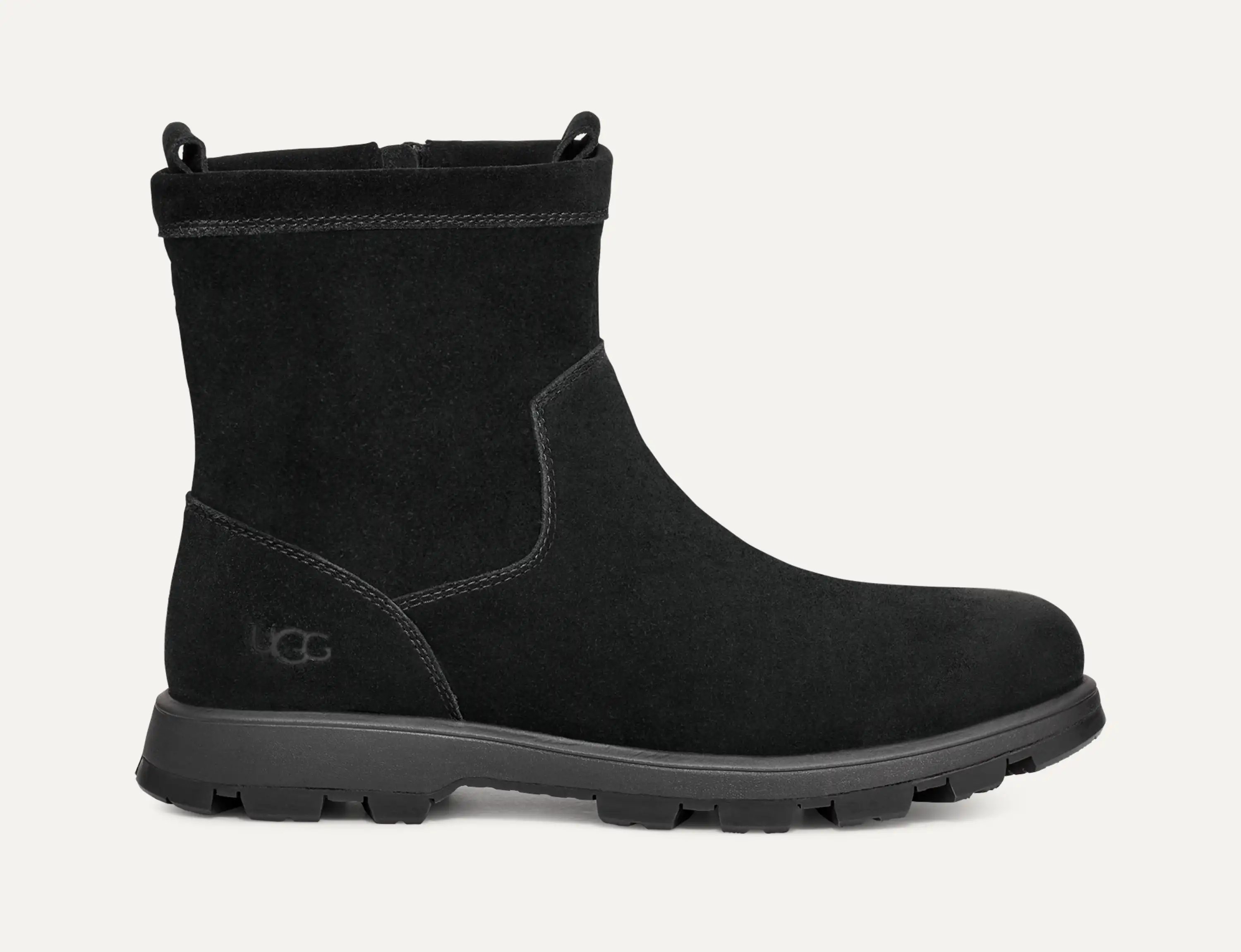 UGG Mens Kennen Boot Black Leather Size 12 Ugg Ugg Wrangell Boots UGG Men\u0027s Kennen Boot, Black Leather