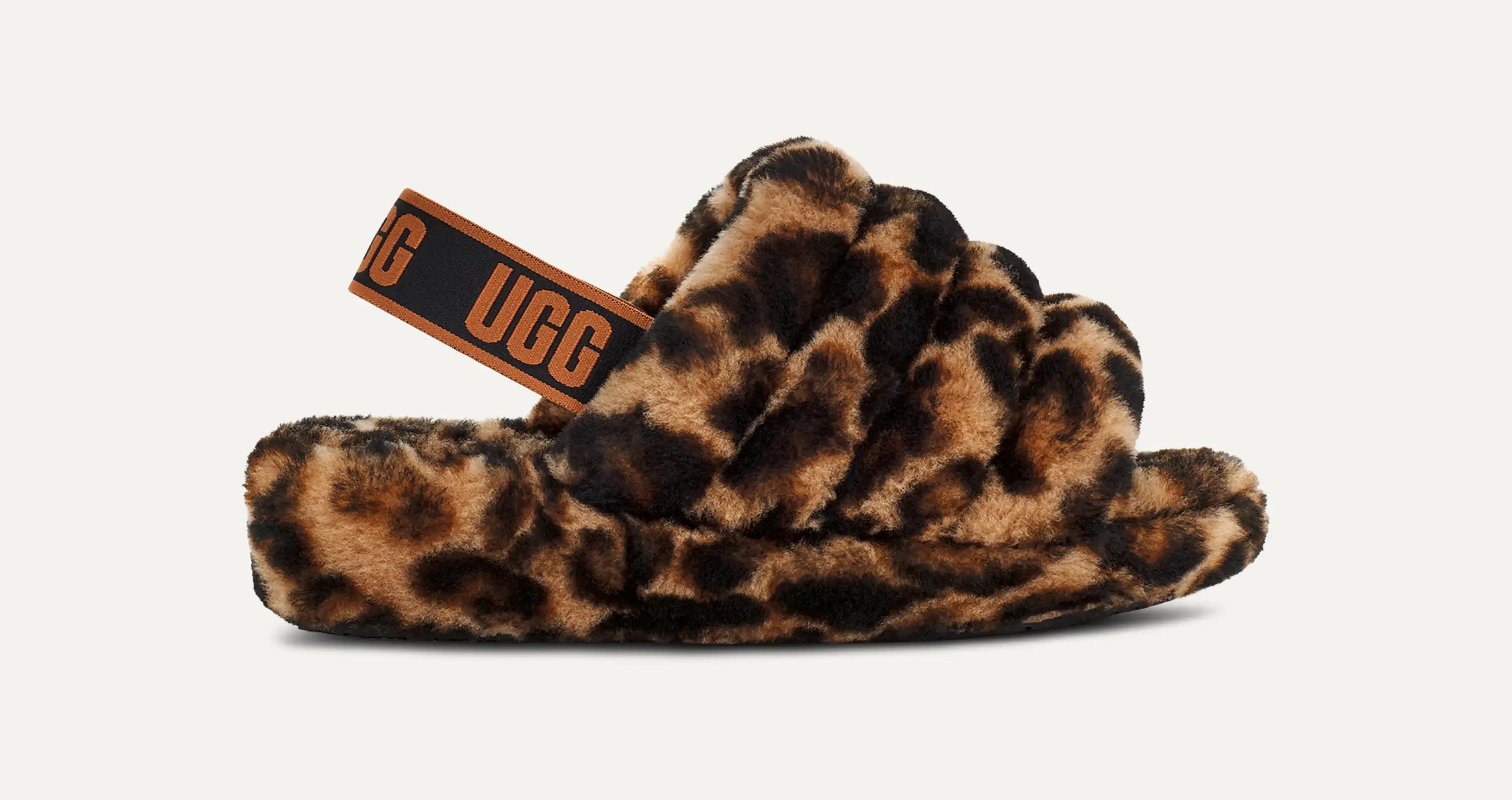 Fluff Yeah Slide Panther Print Slipper | UGG® Fluff Yeah Slide Panther Print Slipper | UGG®