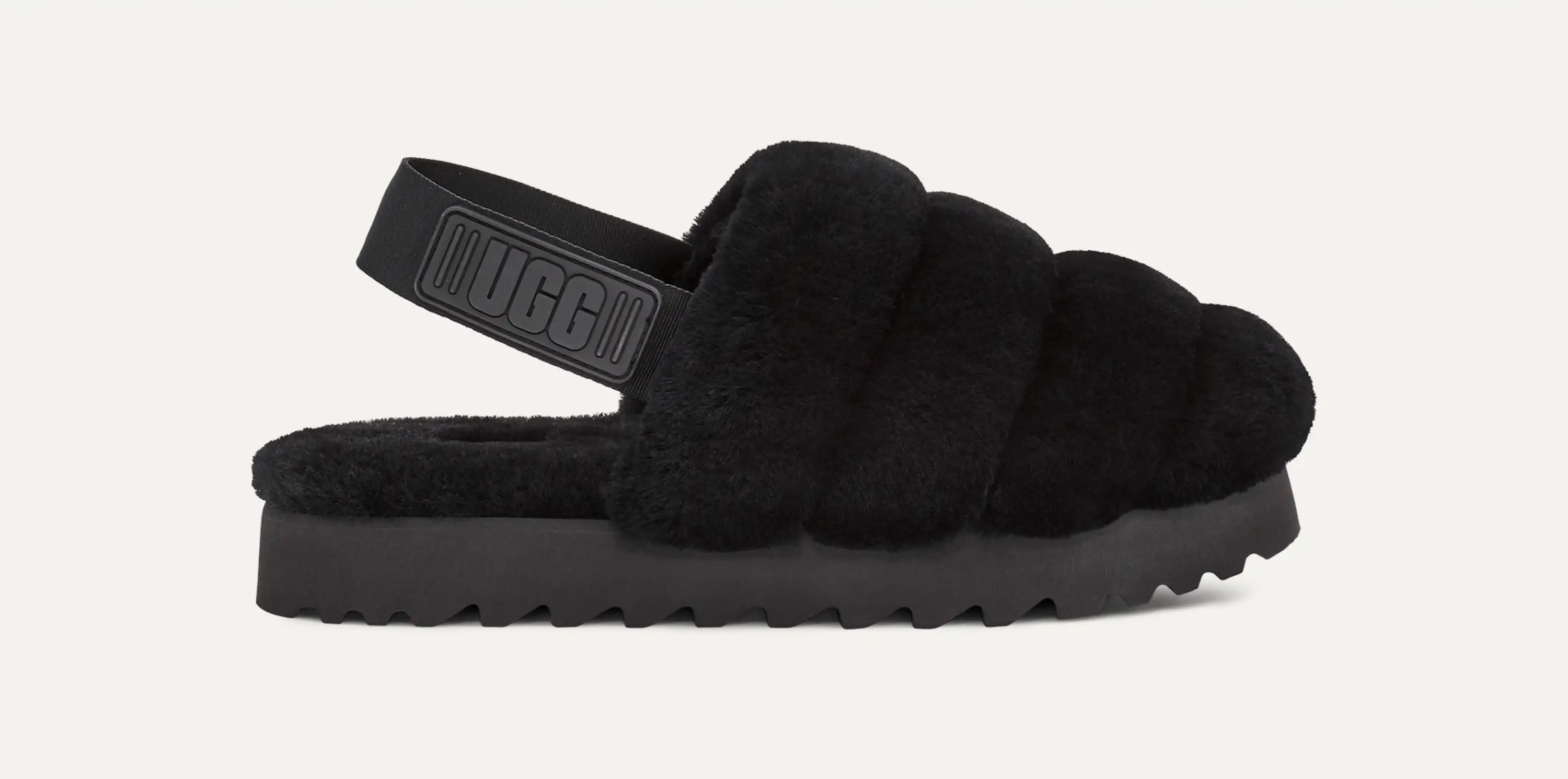 【値下げ】UGG SUPER FLUFF SLIPPER ブラック Super Fluff Slipper | UGG