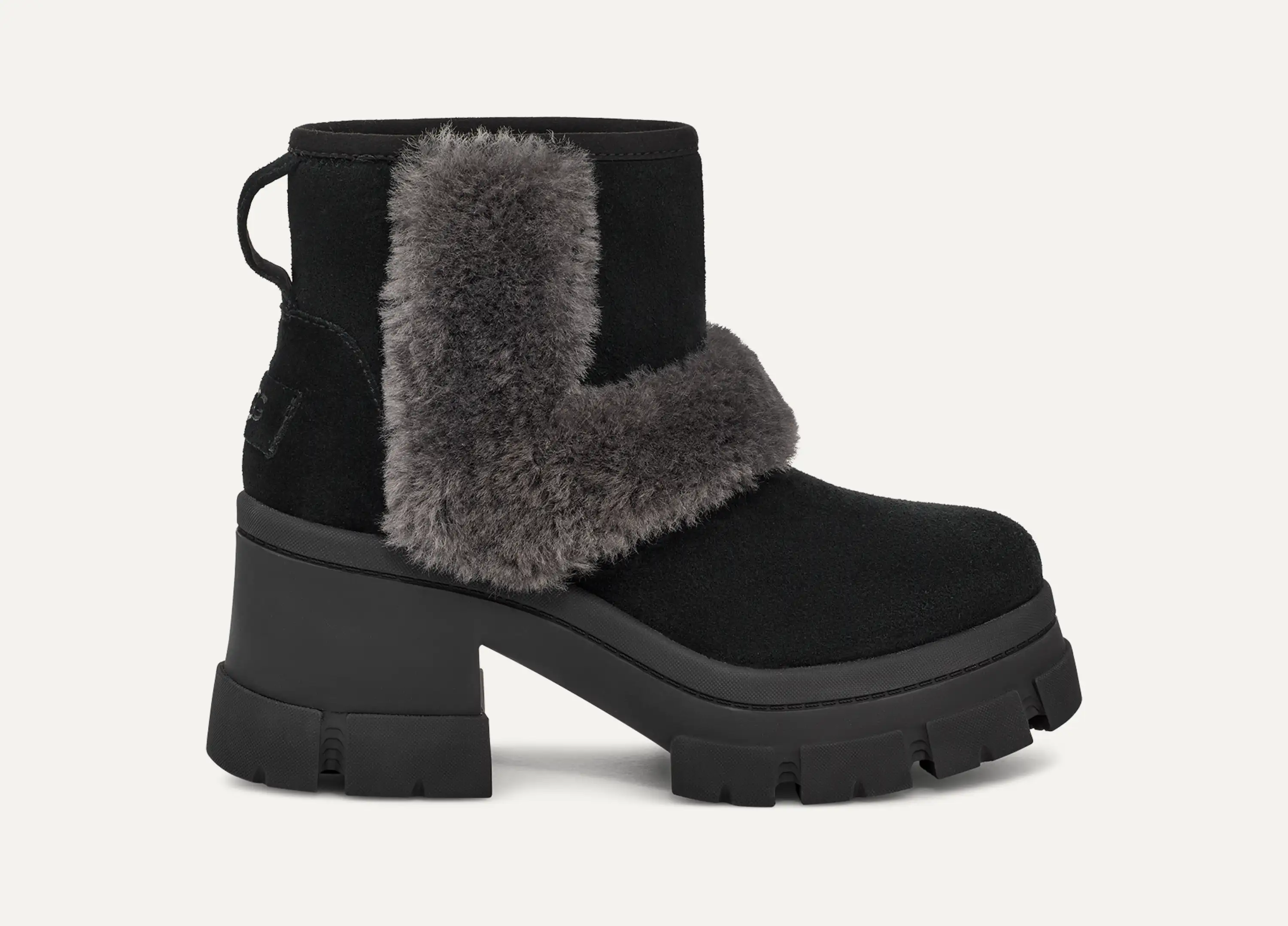 UGG Women's Brooklyn Sunburst Waterproof Chunky Heel Ankle