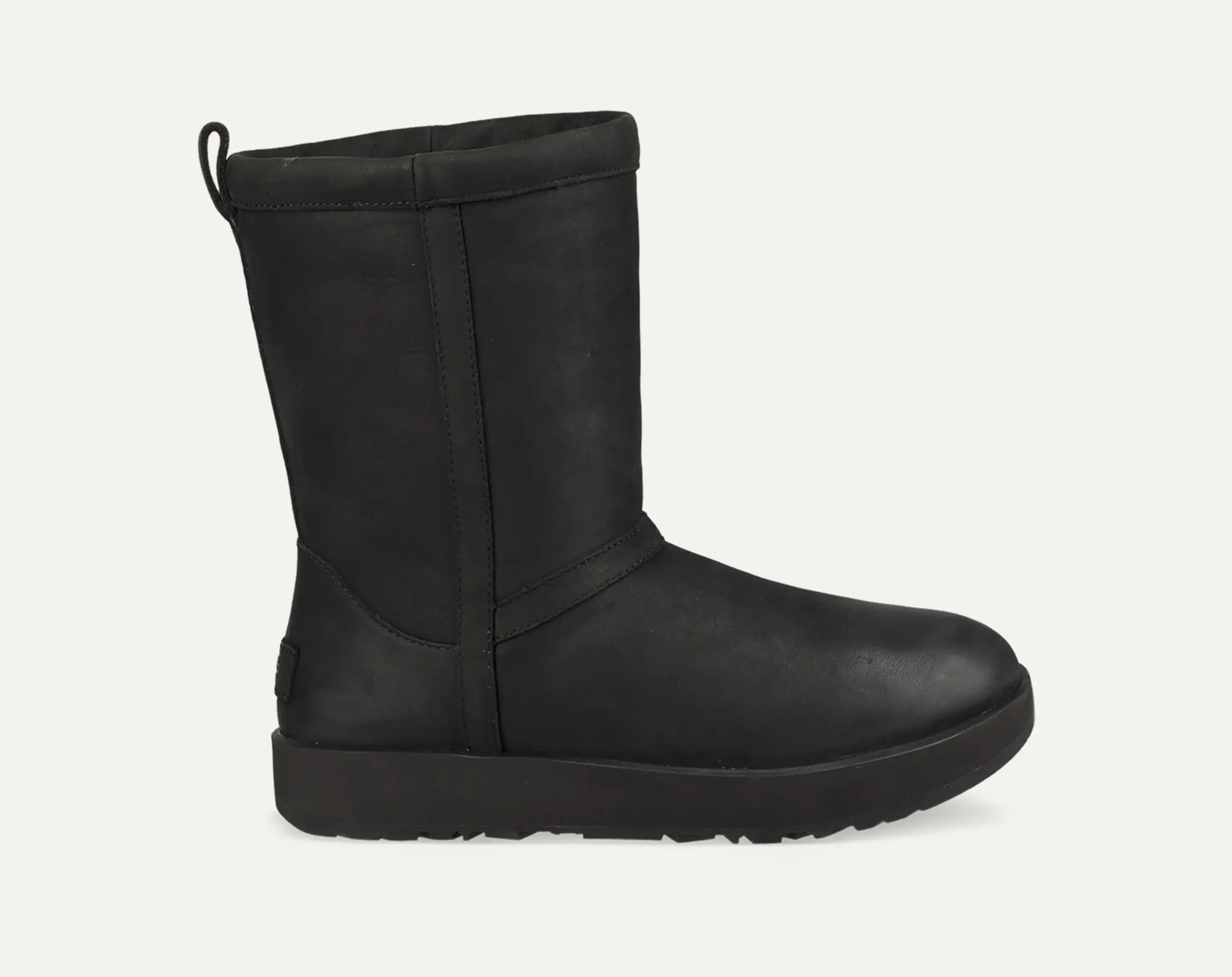 Women's Classic Short Leather Waterproof Boot - Main Image