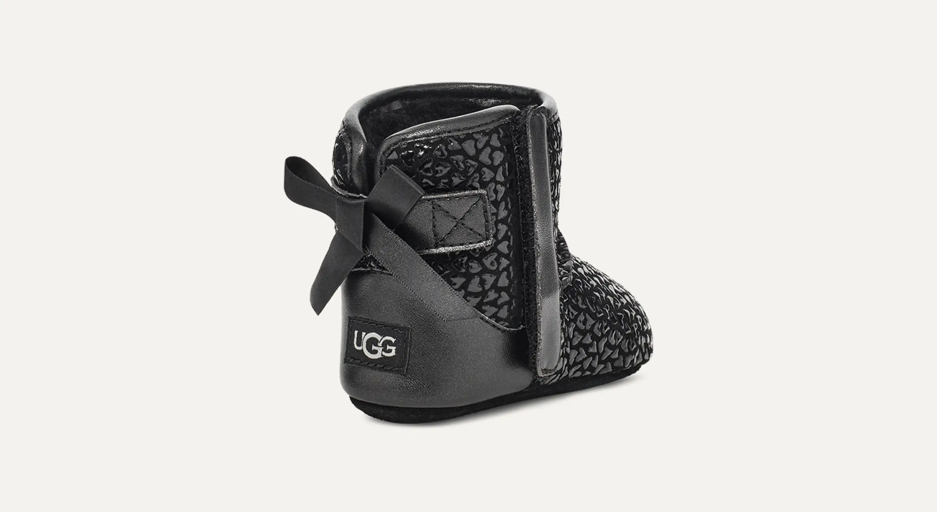 UGG EEVON イーボン ブラック 24㎝ Kids' Jesse Bow II Gel Hearts Boot | UGG®