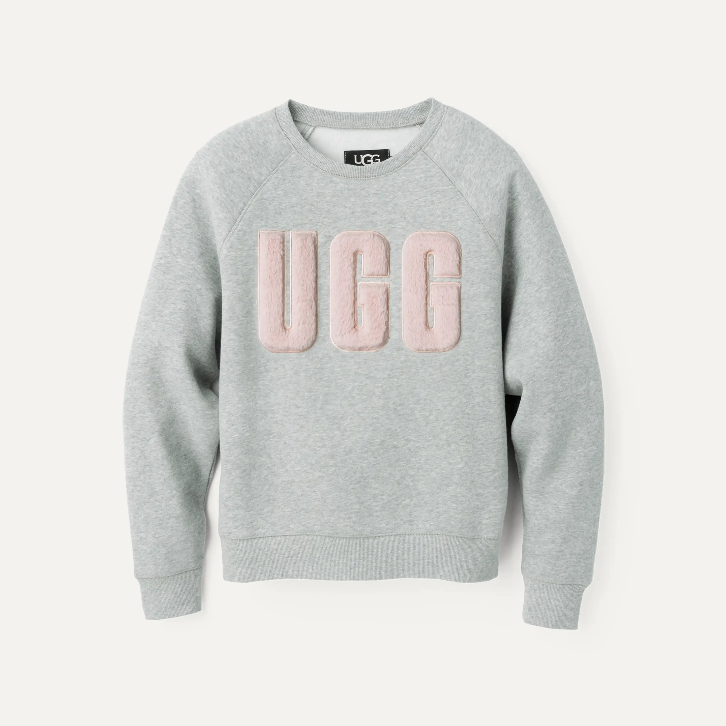 UGG® Madeline Fuzzy Logo Crewneck Top for Women | UGG® Czech Republic