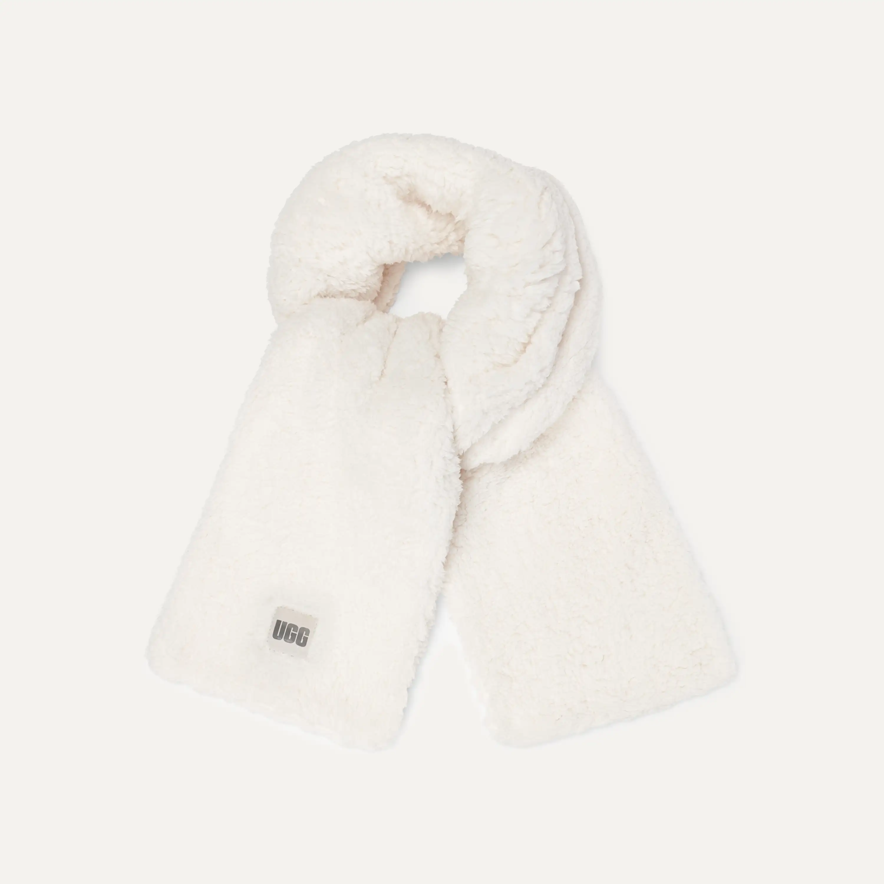 UGG Women's Sherpa Oversized Scarf, Nimbus, One Size at