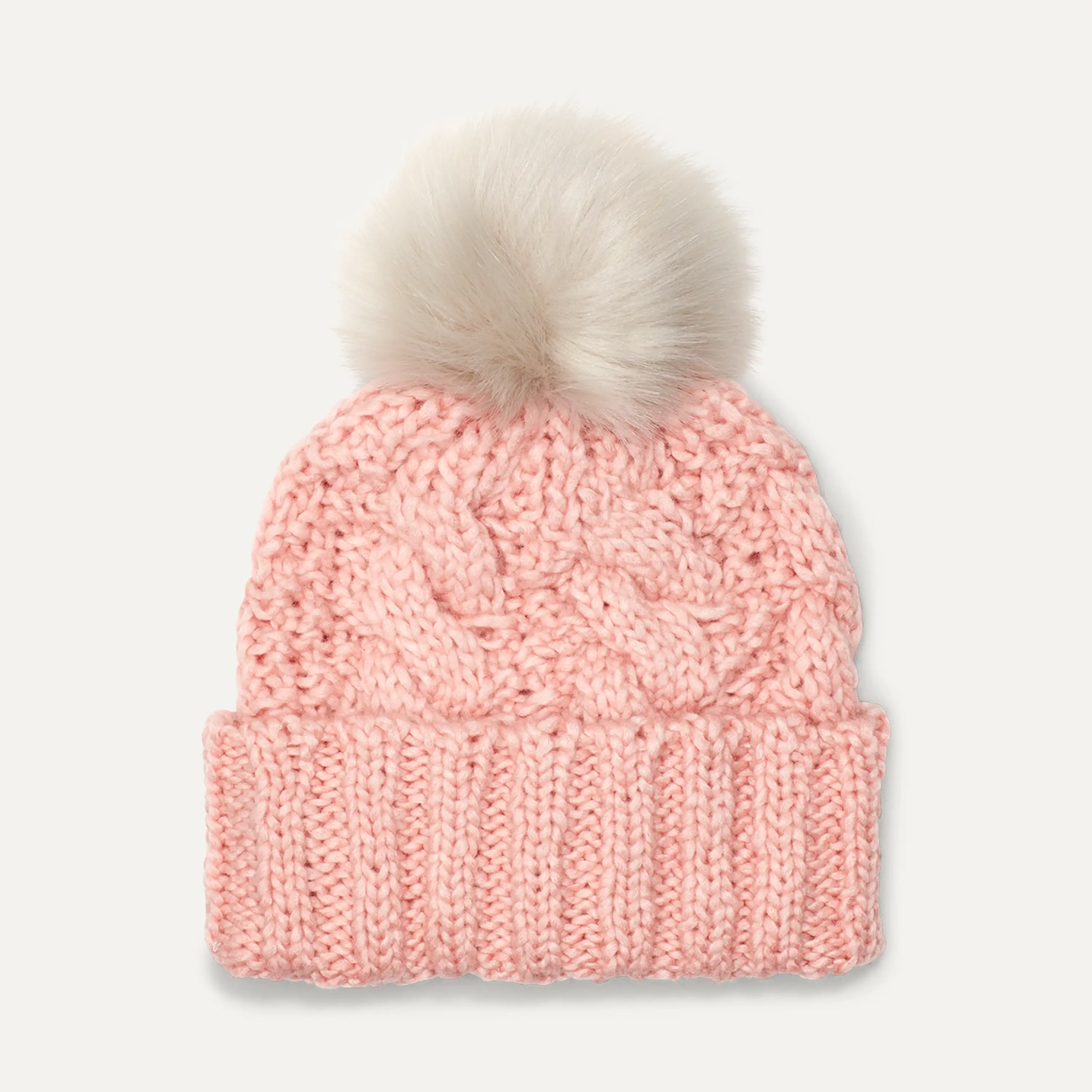 【UGG】日本未入荷♪タグ付きFaux Fur Beanie With Pom UGG】日本未入荷♪タグ付きFaux Fur Beanie With Pom レディース