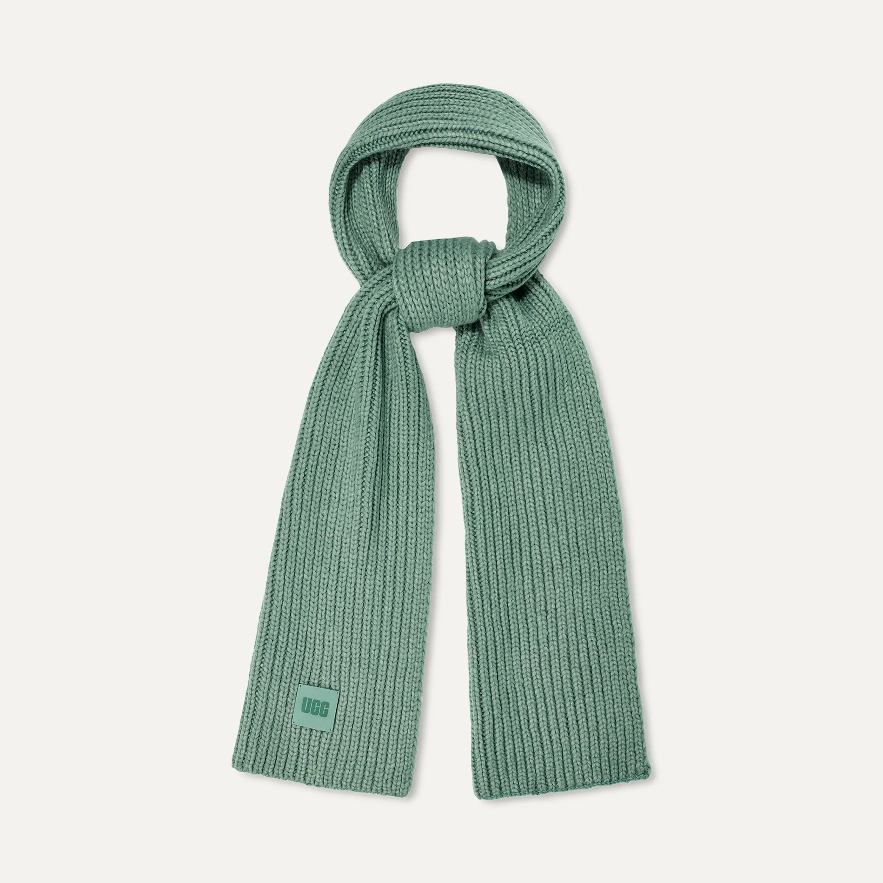 【UGG】Chunky Rib Scarf 海外限定 UGG Women's Chunky Rib Knit Scarf, Light Grey, One Size | eBay