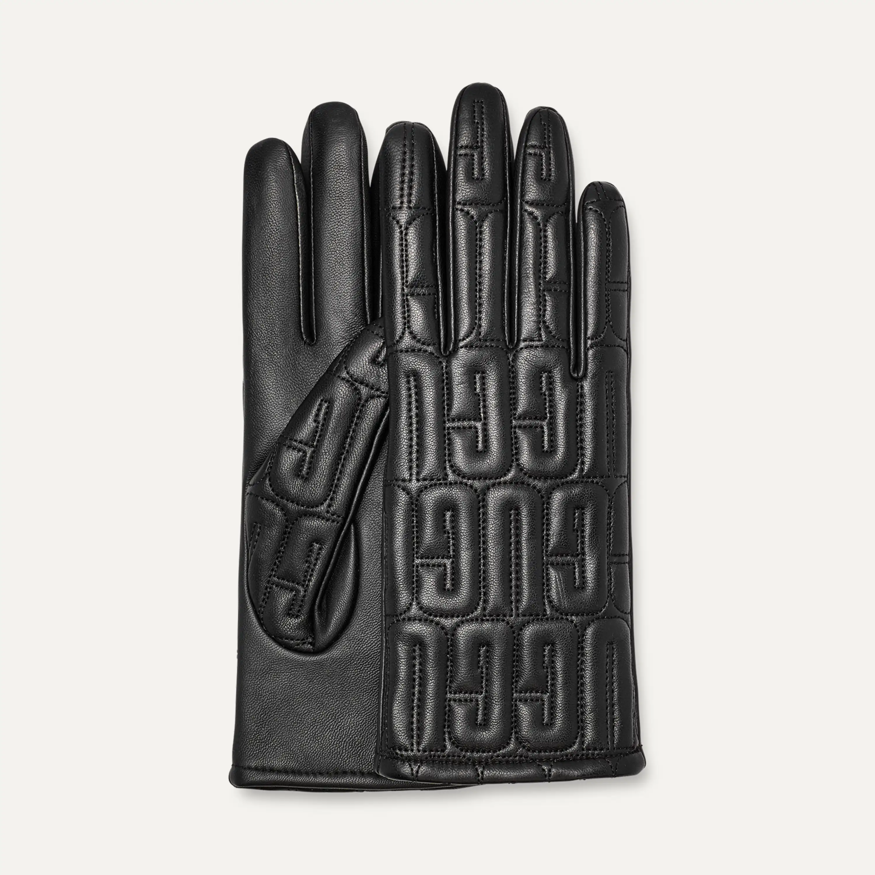 UGG® Leather Quilted Logo Glove for Women | UGG®