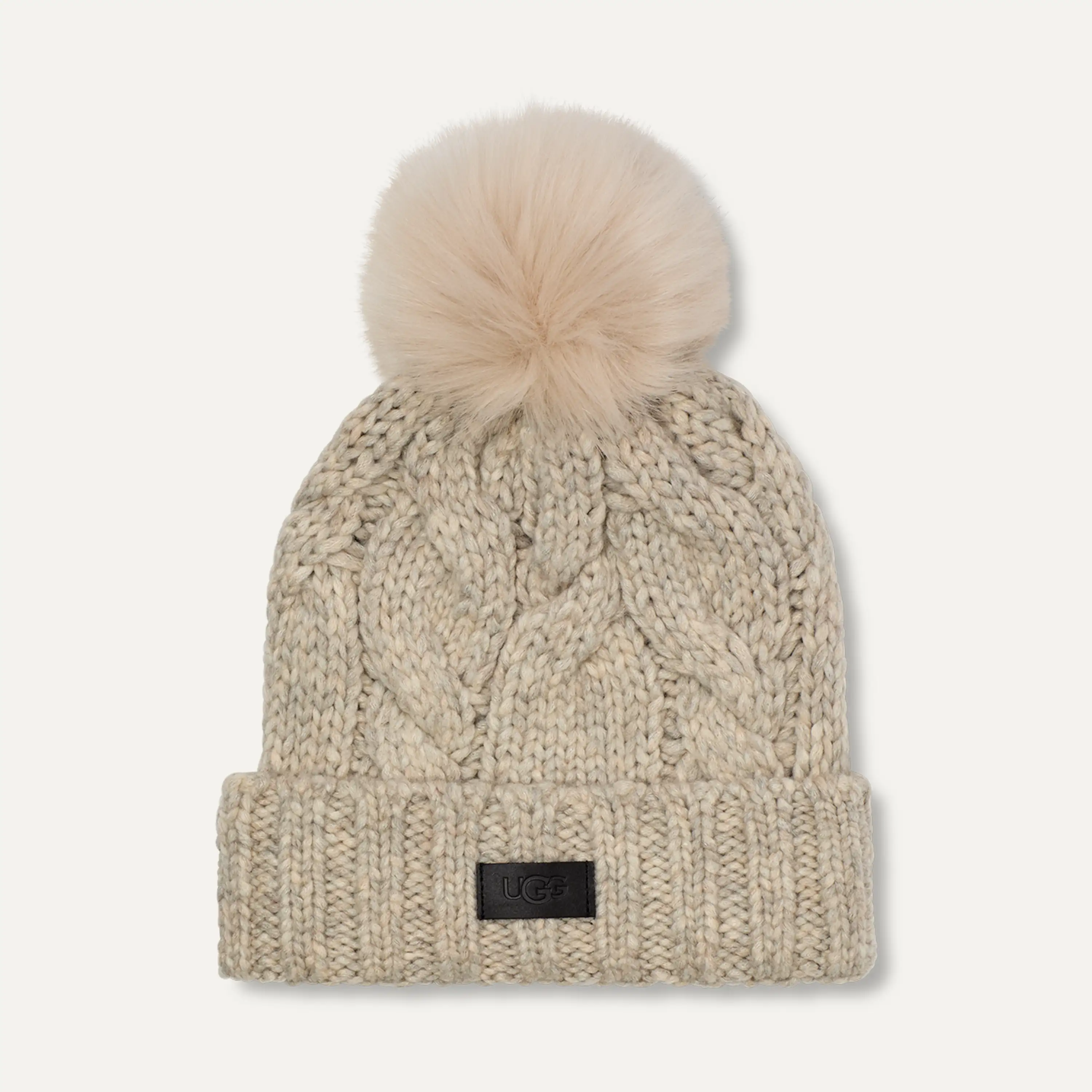 Women's Cable Beanie W Pom Hat | UGG®