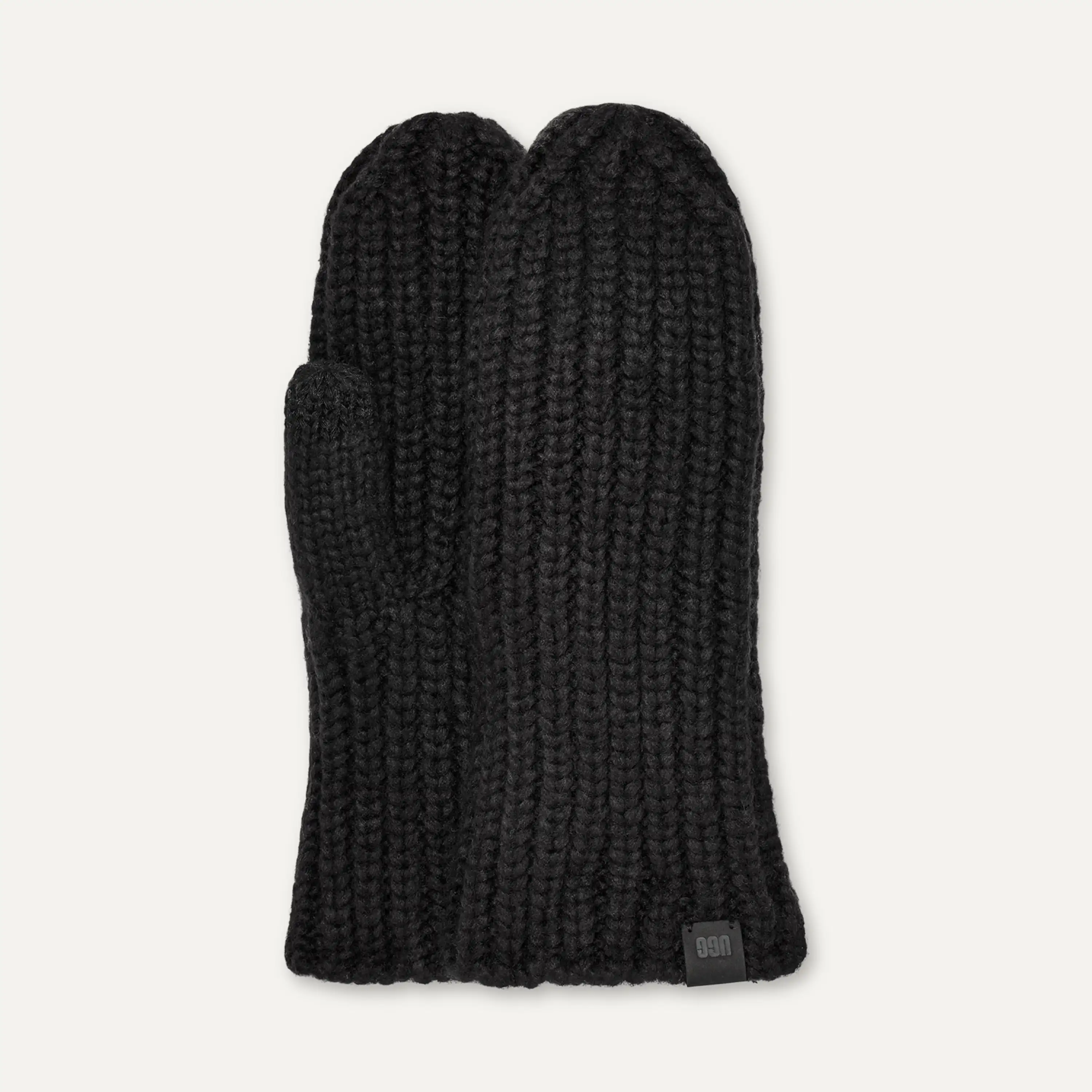 【UGG】★ミトン★ Women's Chunky Rib Mitten UGG Women's Chunky Rib Mitten, Black, One Size at Amazon