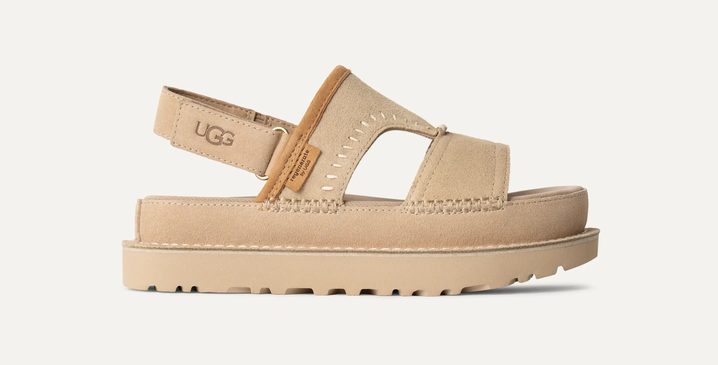 【UGG】日本未入荷！GOLDENSTAR SUEDE SANDAL UGG GOLDENSTAR SLINGBACK WOMEN SANDAL MOSS GREEN US 7 /UK 5