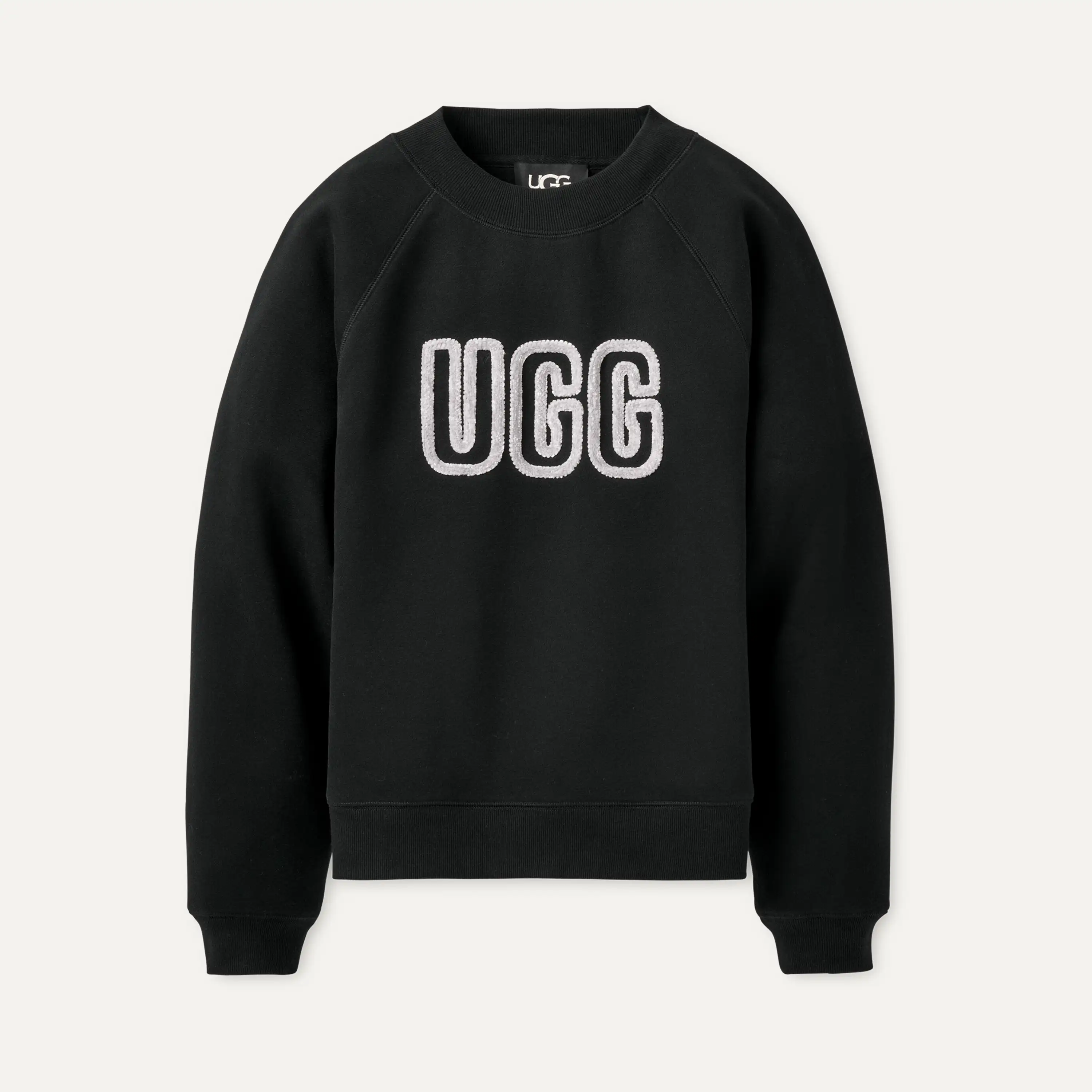 UGG ブラック スウェット トレーナー UGG® UGG Logo Crewneck for Women | UGG®