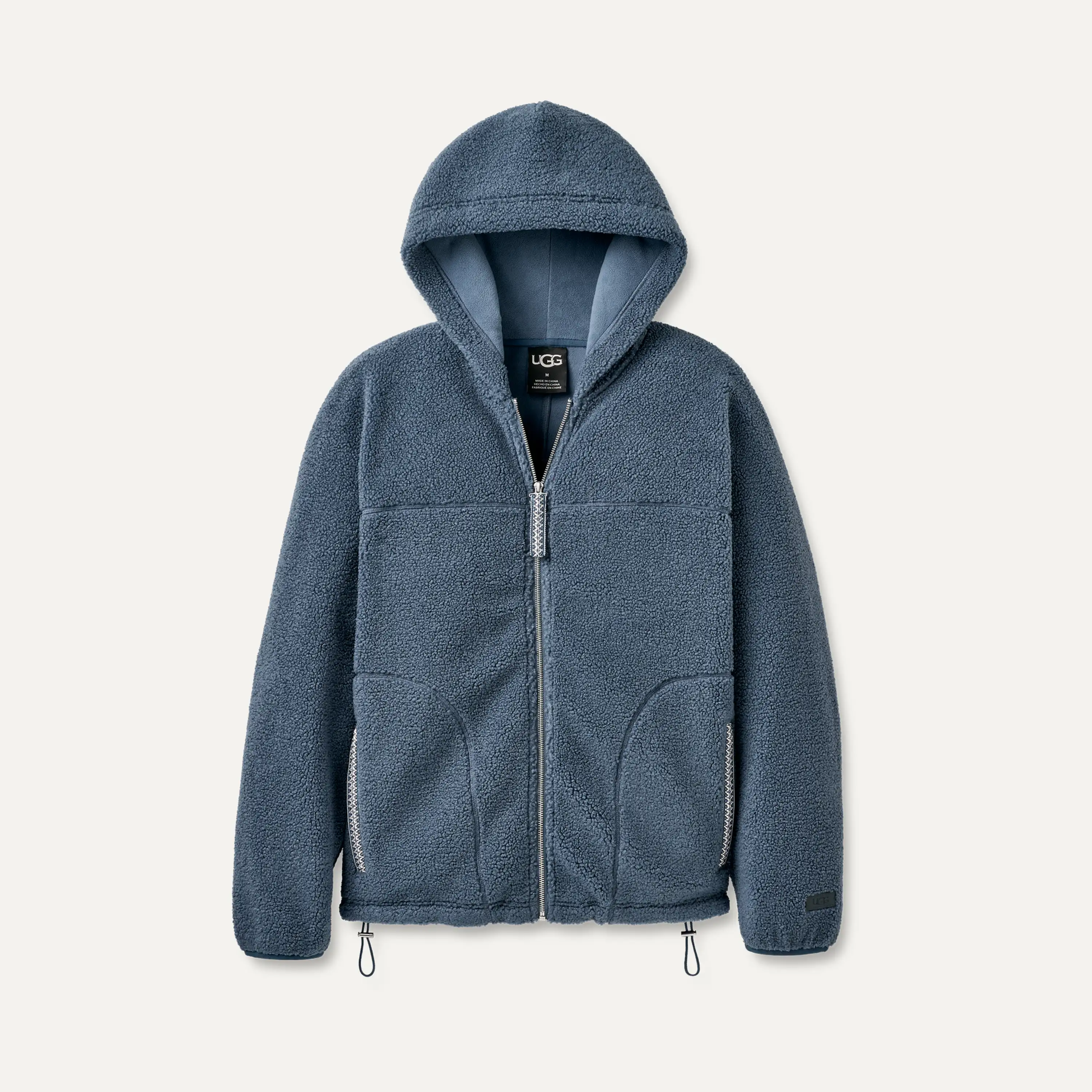 UGG® UGGbraid Full Zip Hoodie for Men UGG® Spain