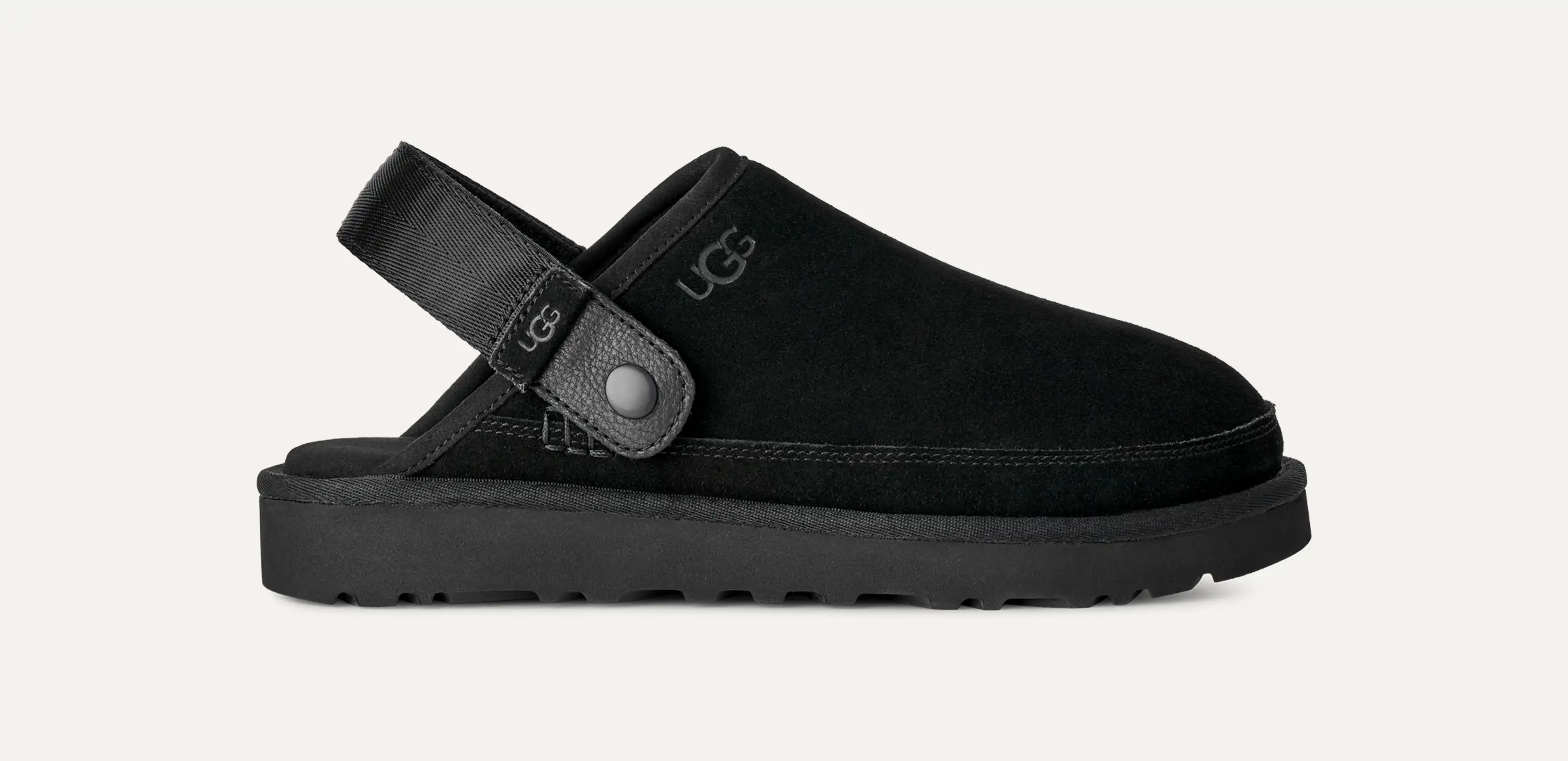 UGG Men Sandals Goldencoast Slide Slippers Black New in Box UGG Goldencoast Strap Slide SKU: 9826211 - YouTube main image 3
