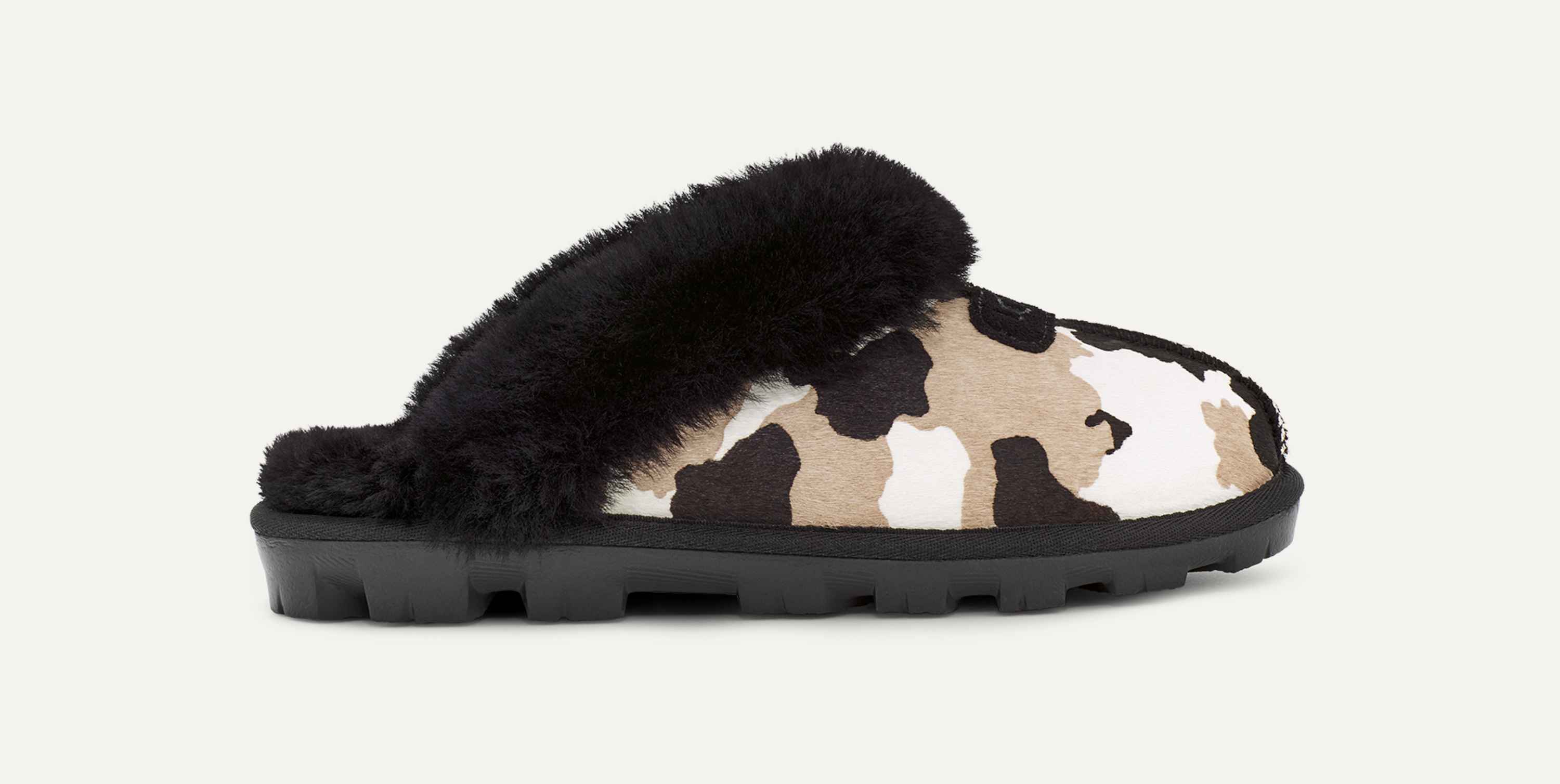 超大特価 Coquette Cow Print Slipper | UGG® サンダル