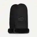 UGG LOGO MITTEN ブラック S/M UGG® UGGfluff Mitten for | UGG®