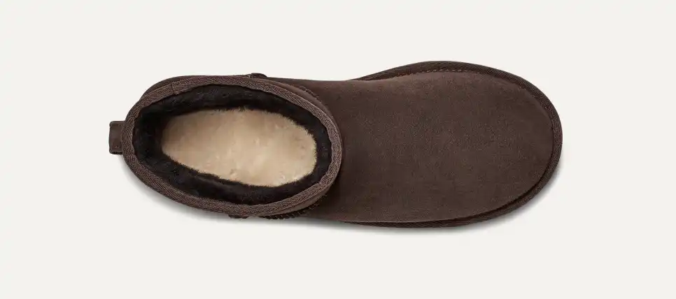 UGG W CLASSIC MINI Ⅱ ブラウン 23 MD.BROWN UGG Women's Classic Ultra Mini New Heights in Chestnut