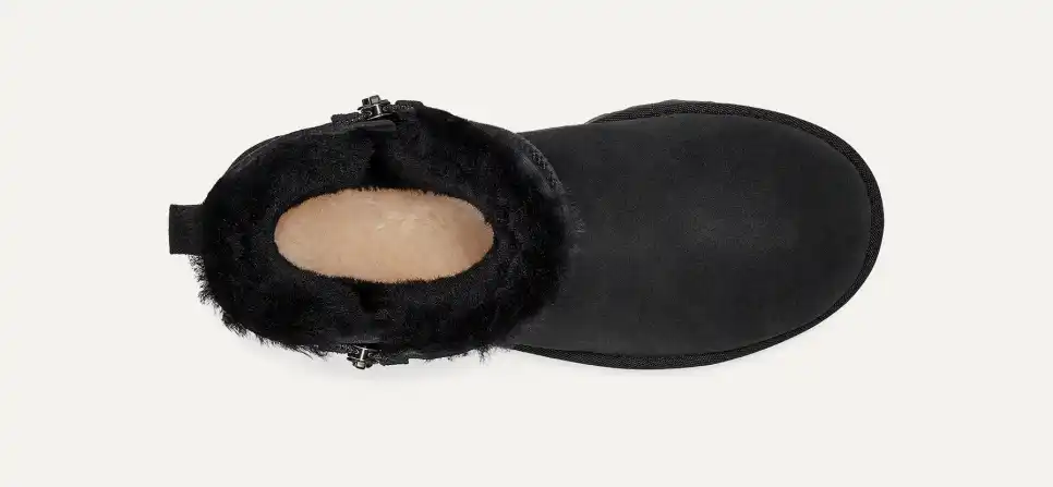 UGG ダブルジップ黒24センチ UGG ダブルジップ黒24センチ