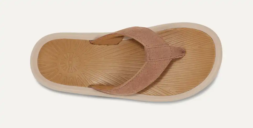 Amazon.com | UGG Men's Brookside FLIP Flop, Chestnut, 12
