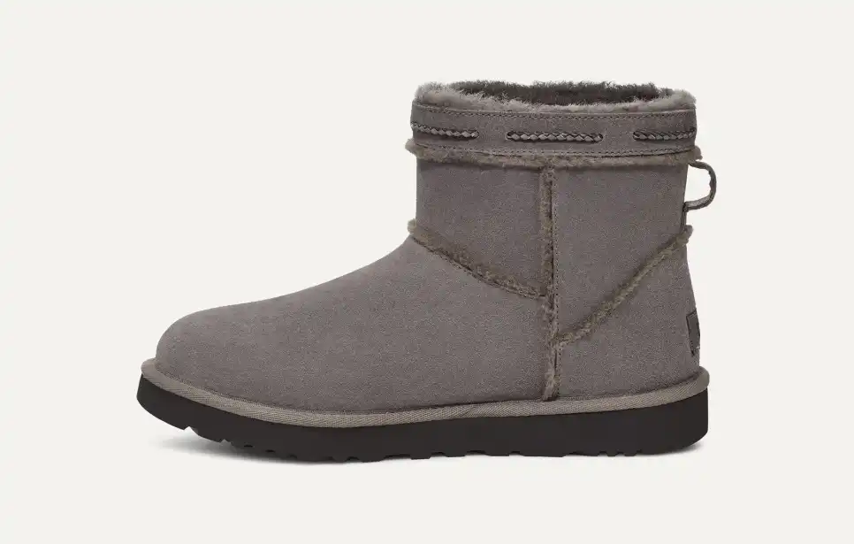 Women's Classic Mini Shearling Braid