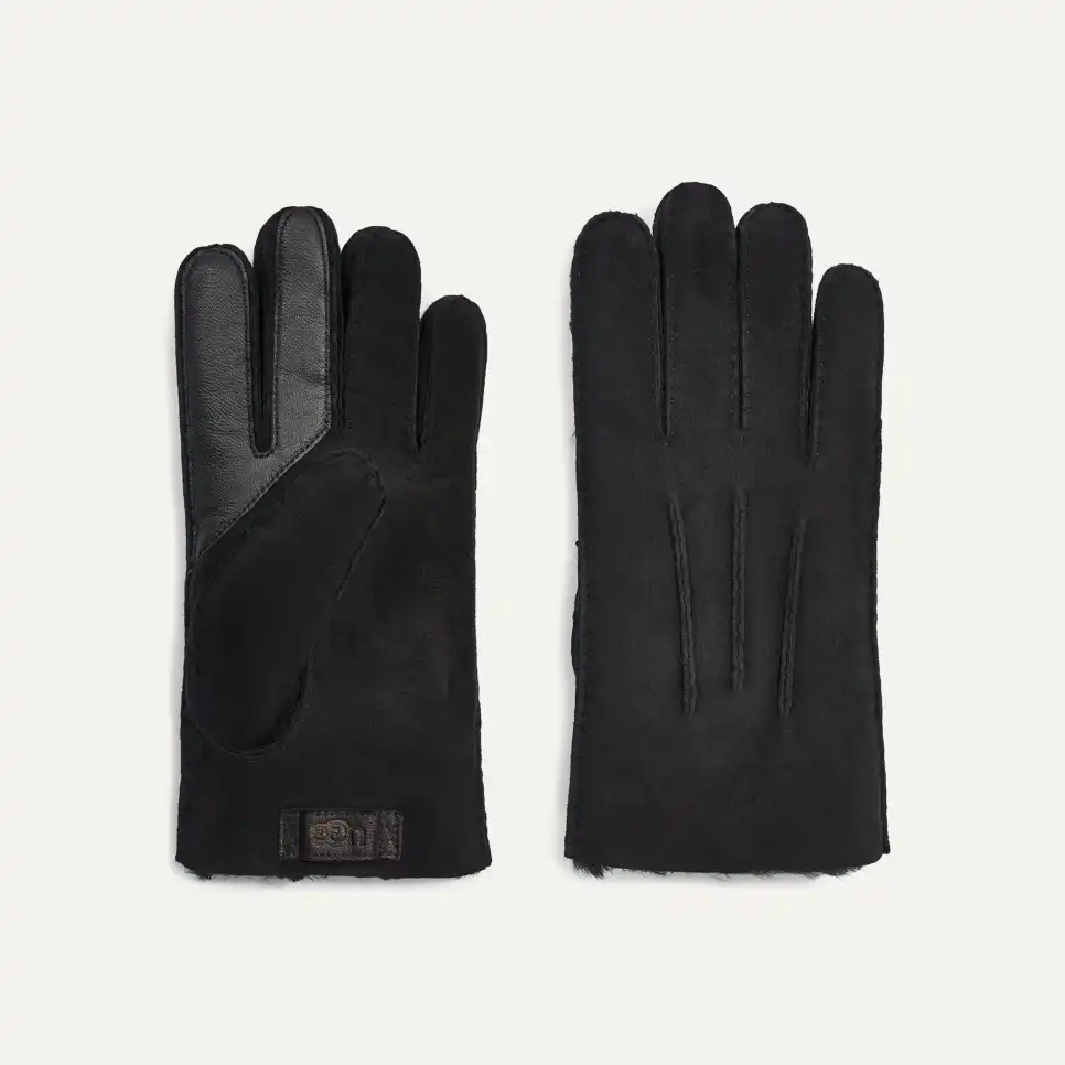 Gants en peau de mouton contrastée Gants en peau de mouton contrastée