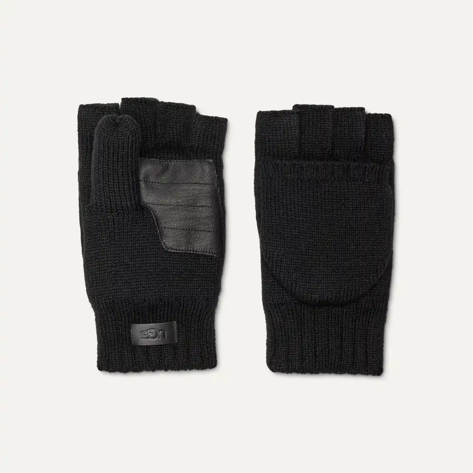 UGG オーストラリア Fingerless Knit Gloves UGGロゴ グローブ UGG オーストラリア Fingerless Knit Gloves UGGロゴ グローブ