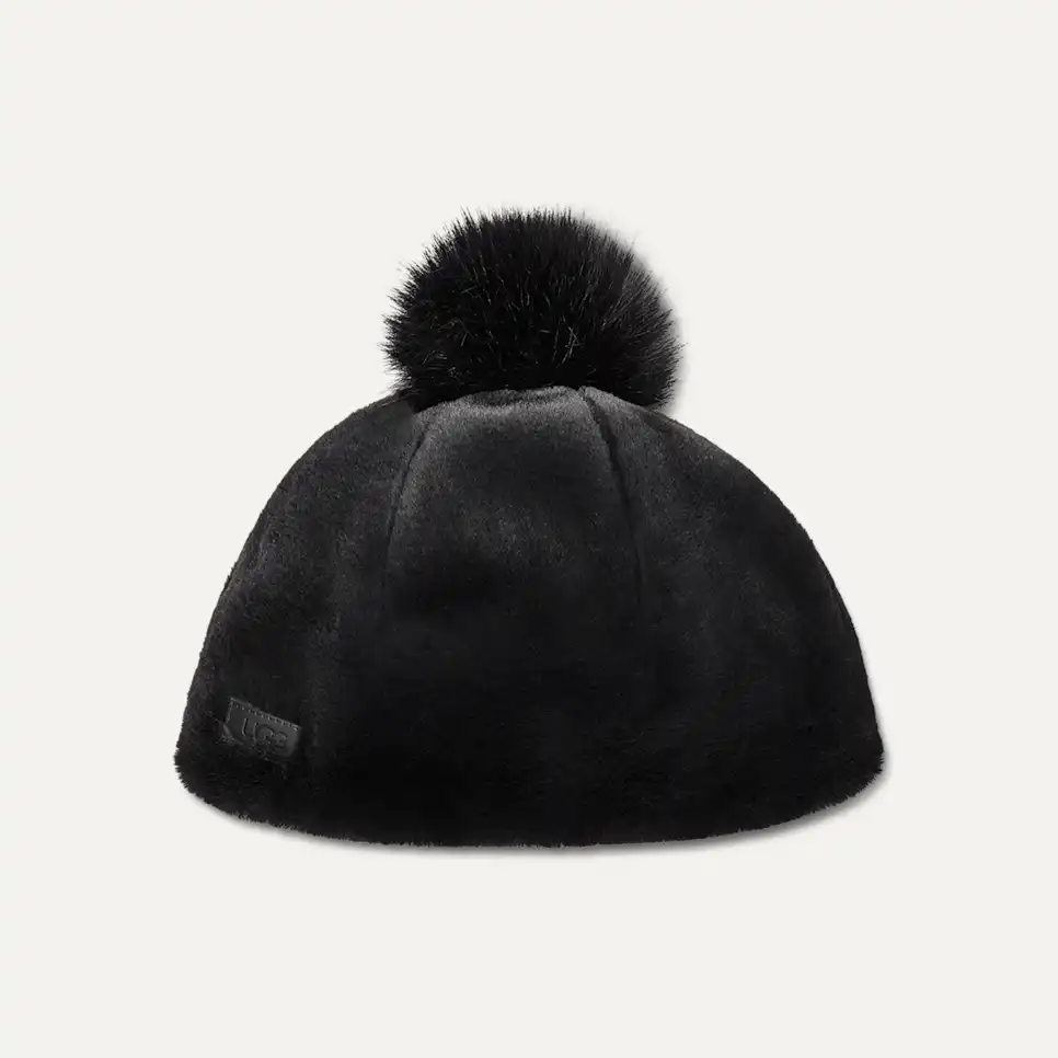 UGG® Faux Fur Beanie With Pom for Women | UGG®