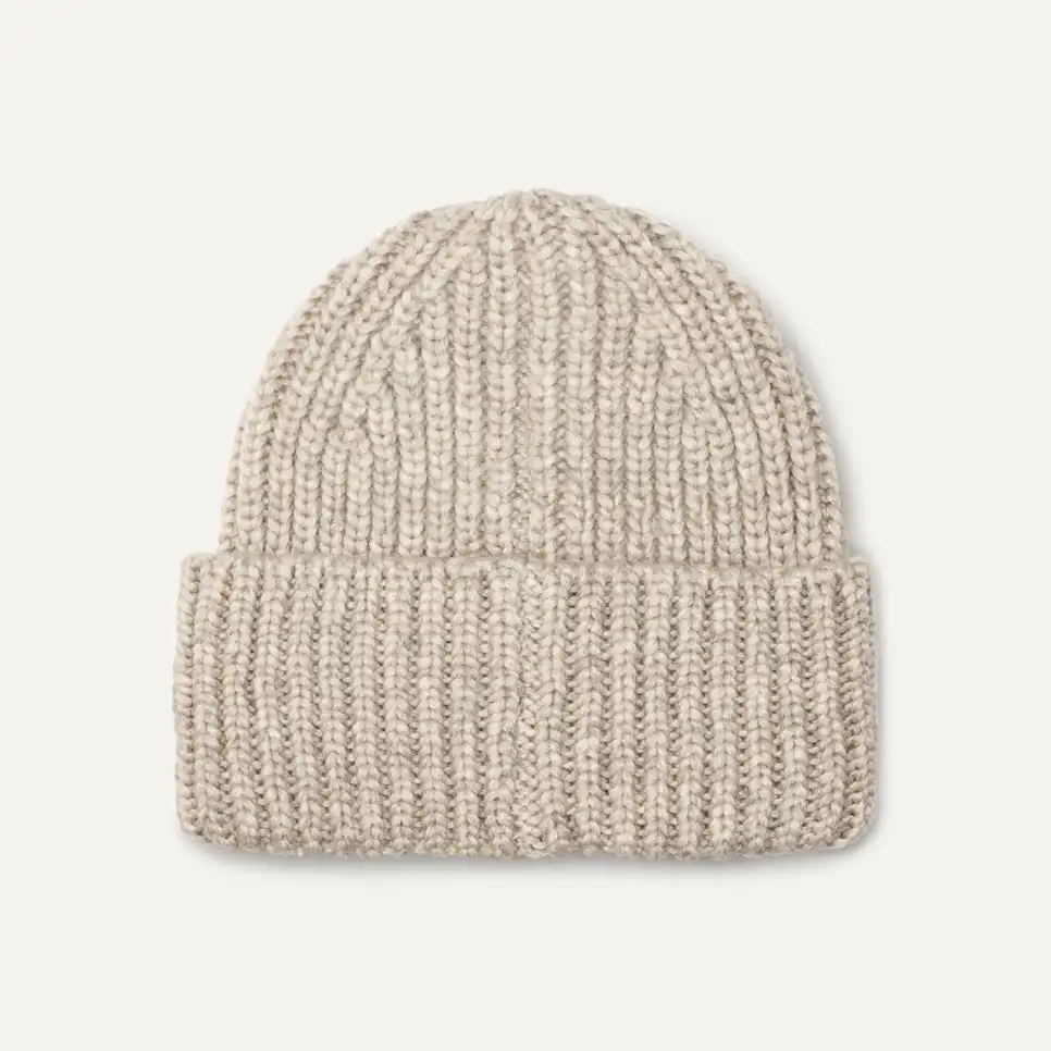 Gros bonnet à rebord