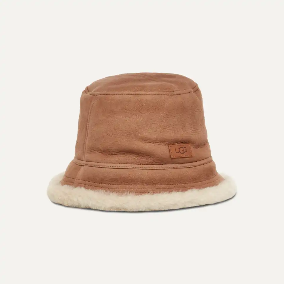 帽子 PALACE UGG SHEARLING BUCKET HAT CHESTNUT PALACE x UGG Shearling Bucket Hat Chestnut S/M L/XL 2size | eBay