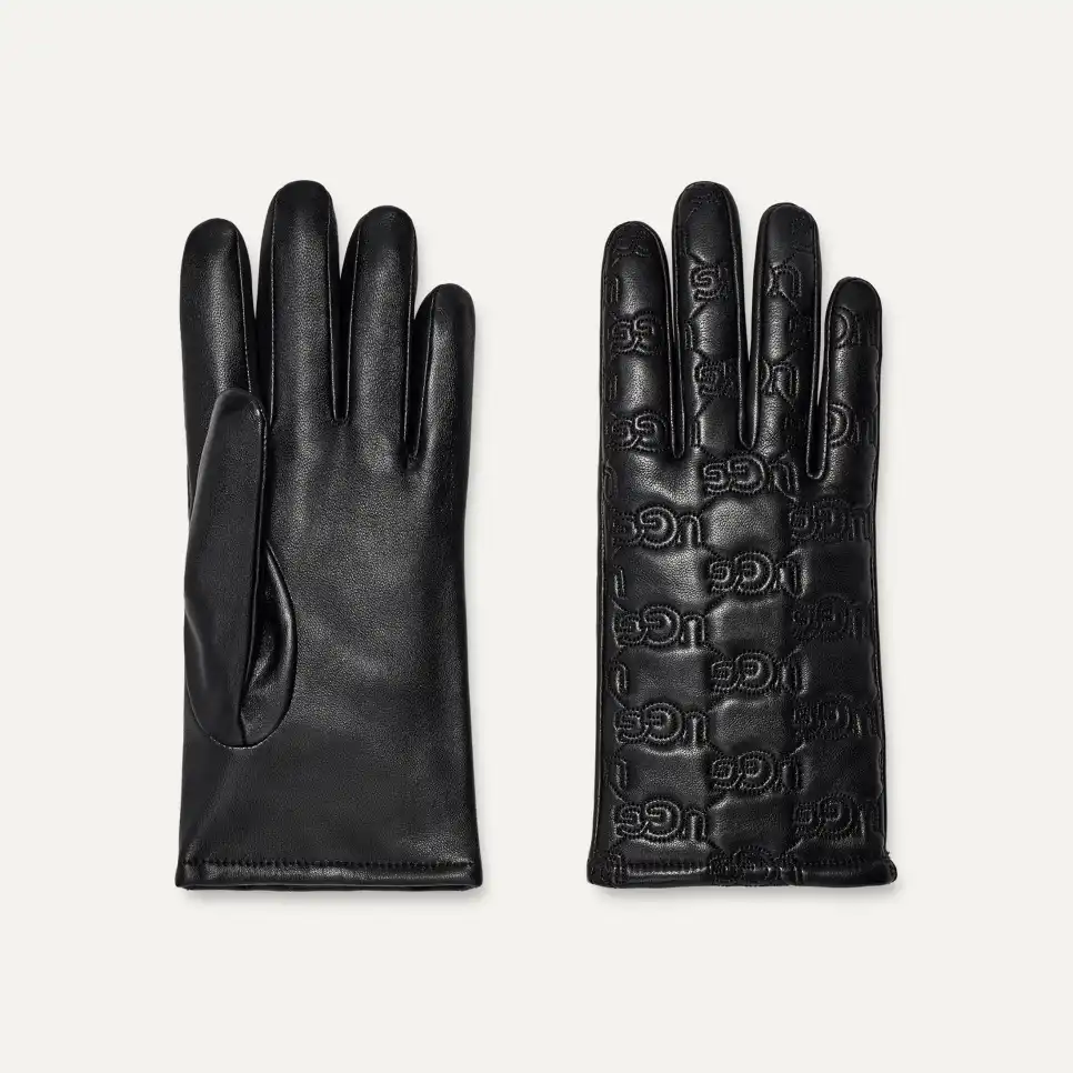 Gants avec logo classique cousu