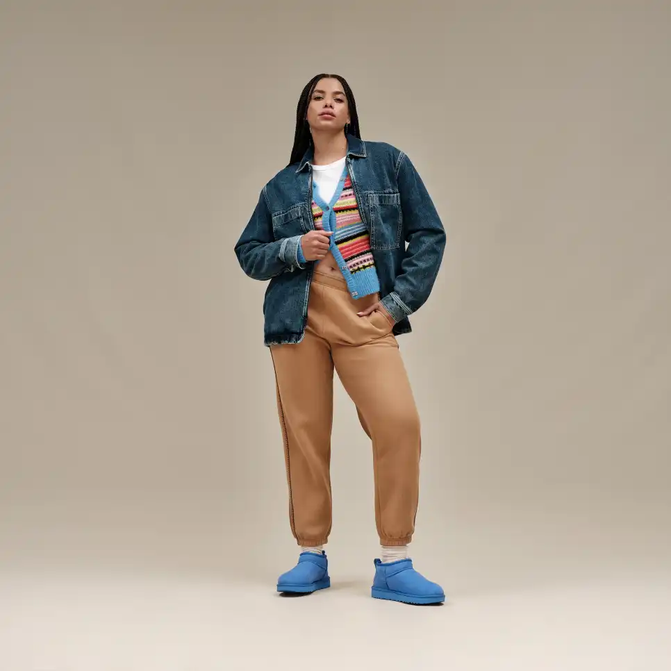 Pantalon en molleton classique