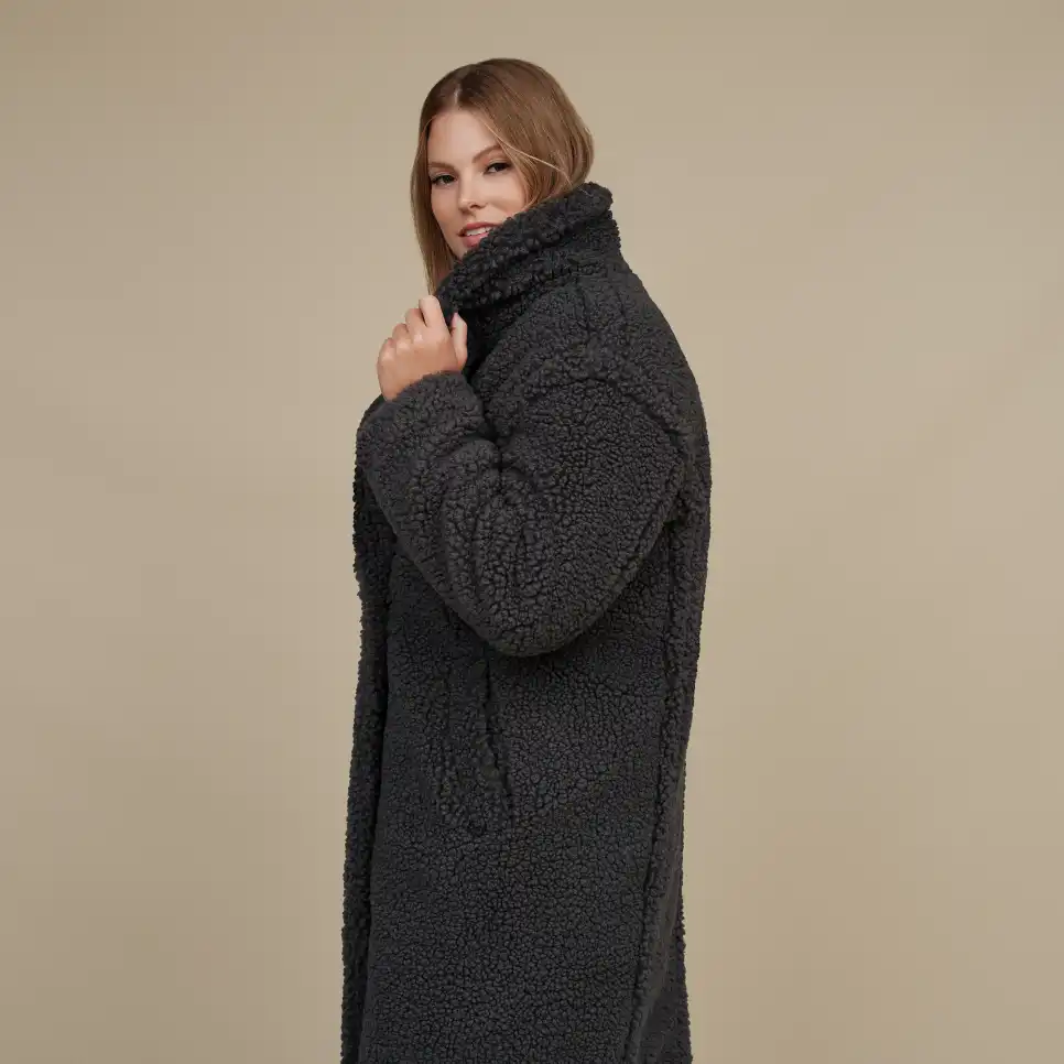 【UGG】 Gertrude Long Teddy ロング テディ コート アグ UGG UGG ロング テディ コート Gertrude Long Teddy Coat