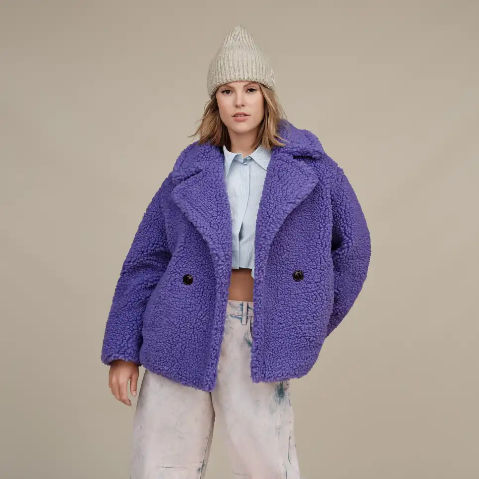 【関税込み】UGG \"Teddy Gertrude\" short coat Women's Gertrude Short Teddy Coat | UGG®