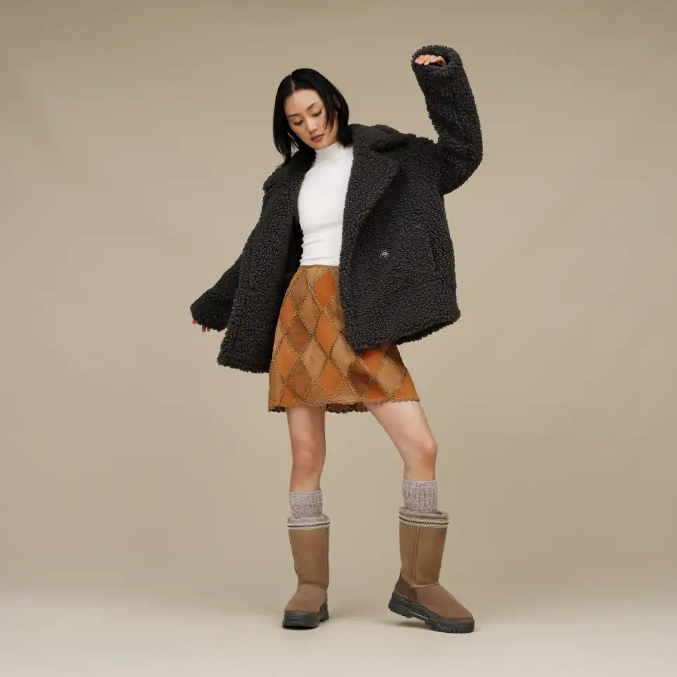 最終値下げ✴︎美品✴︎UGG GERTRUDE SHORT TEDDY COAT Women's Gertrude Short Teddy Coat | UGG®