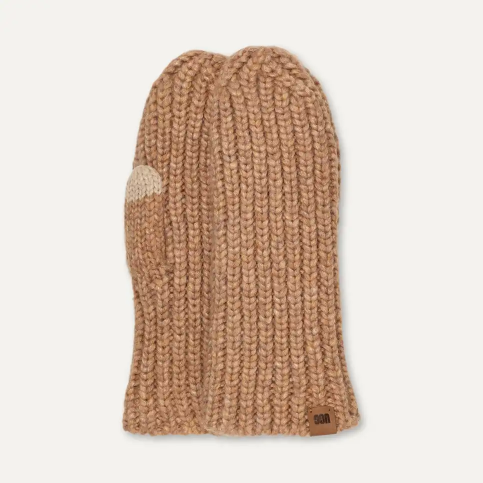 Chunky Rib Mitten
