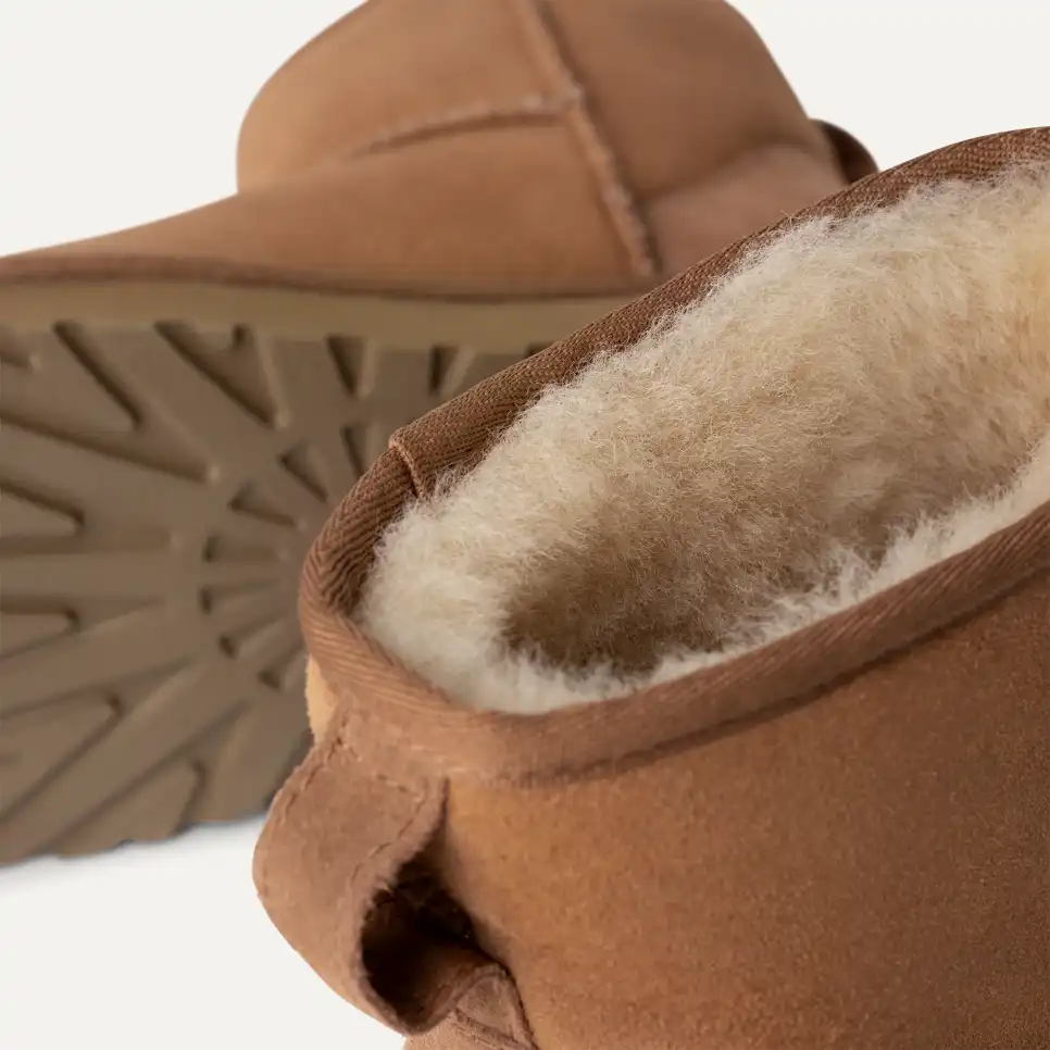 ☆新品☆UGG☆クラシックミニモンゴリアン (Port/W7/24cm)